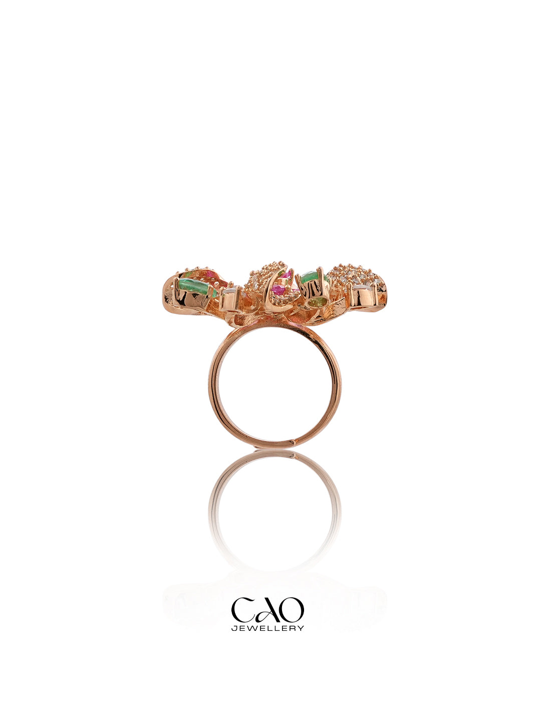 Floral Spark Ring