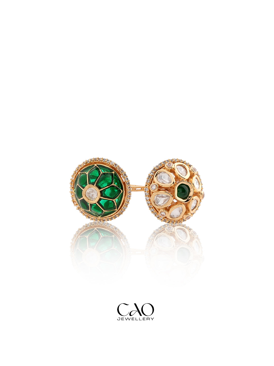 Dual Bloom Ring (Size 7)