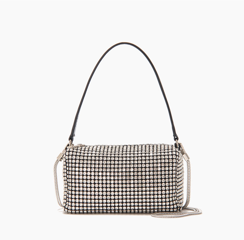 Fulgora - Ladies Box Bag with rhinestones