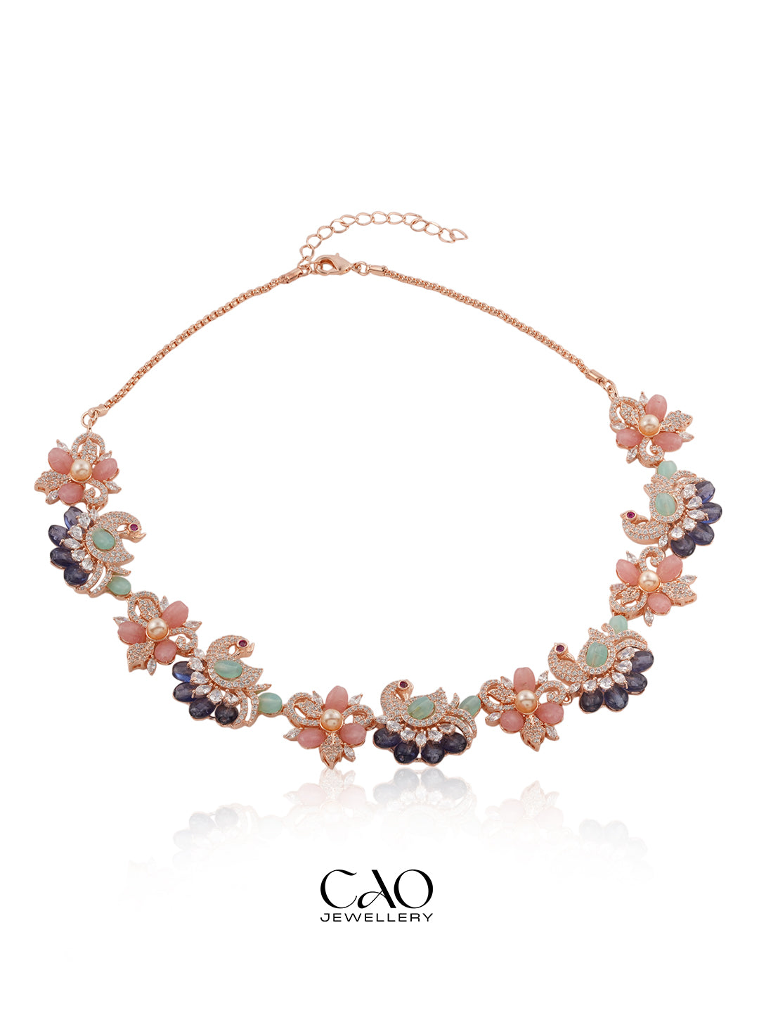 Petal & Pearl Necklace