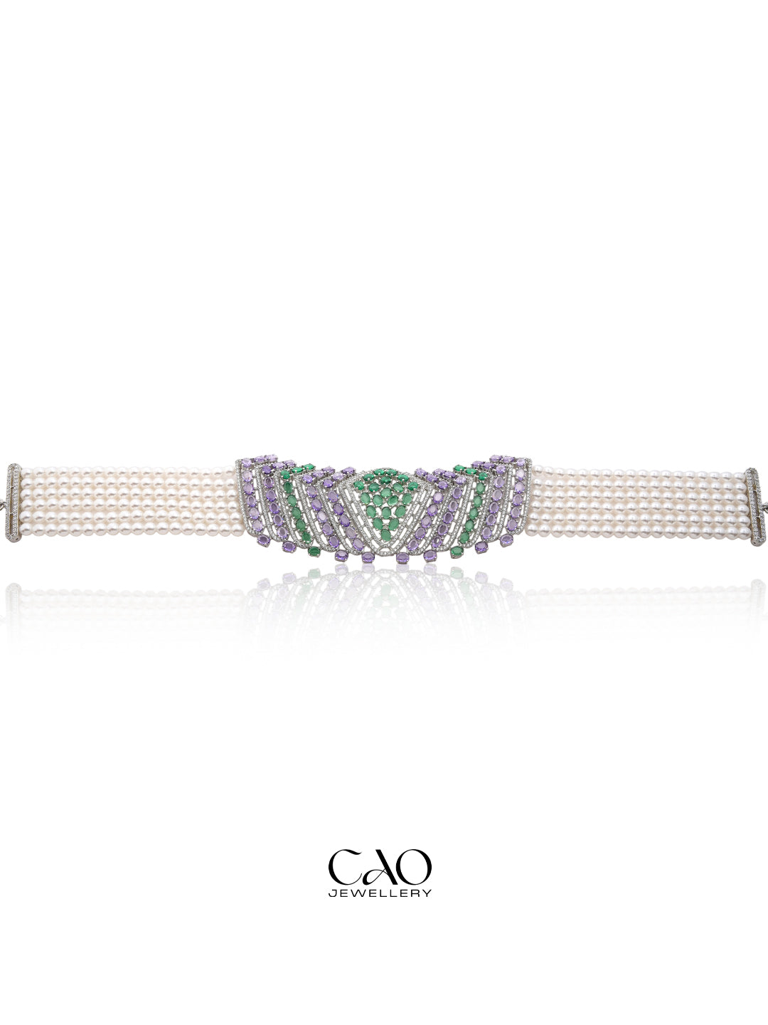 Crystal Prism Choker