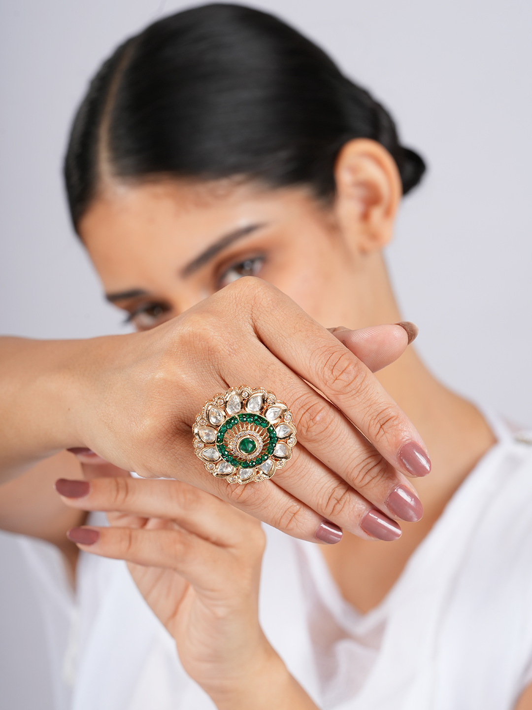 Emerald Classic Ring