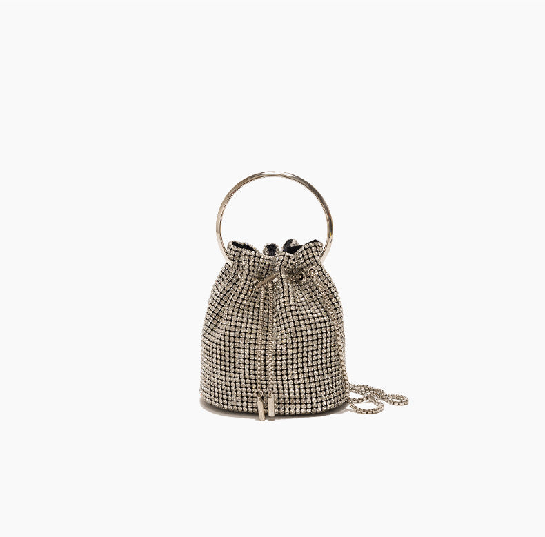 Fiama - ladies Bucket Bag with rhinestones