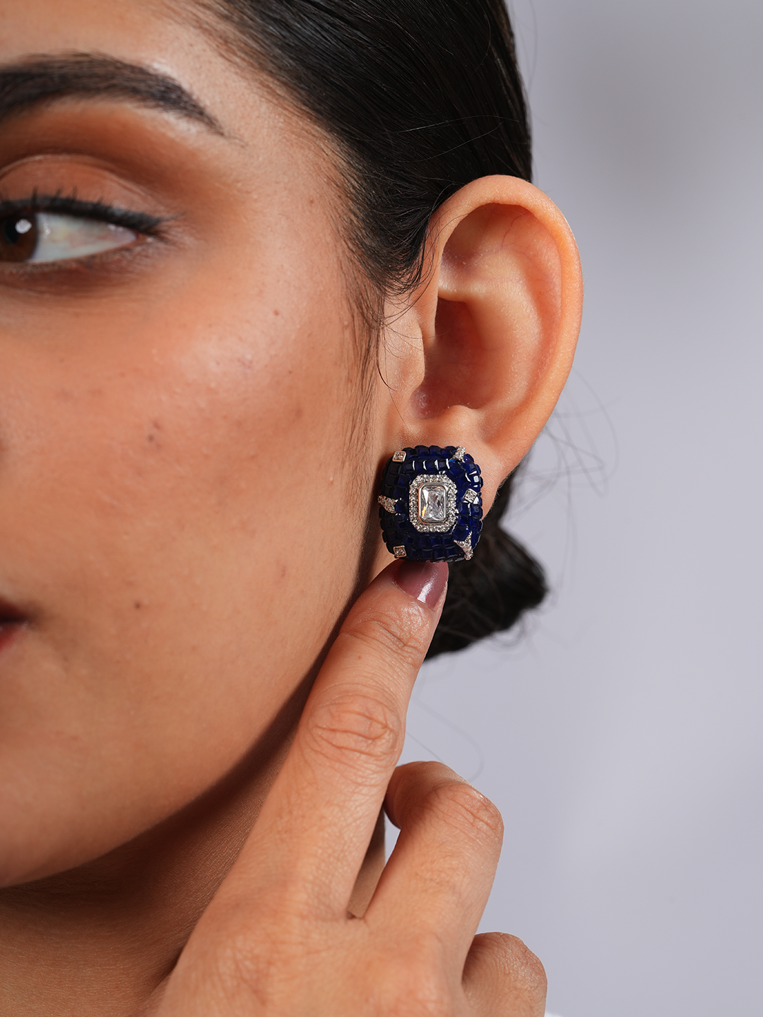 Midnight Shine Studs