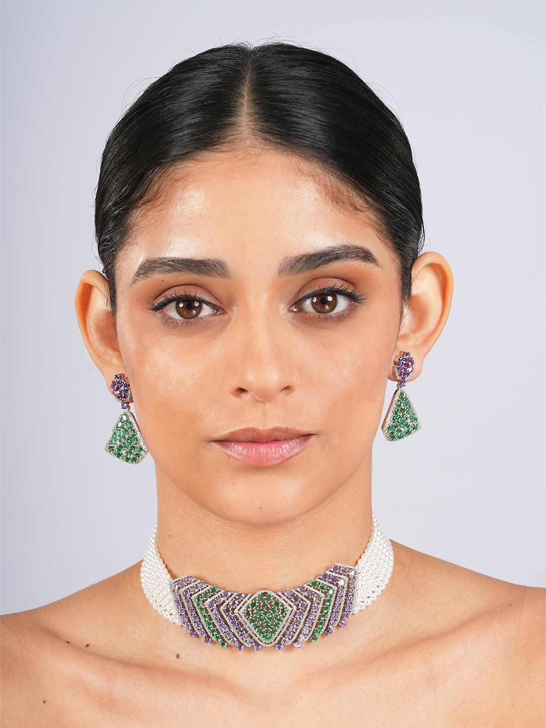 Crystal Prism Choker