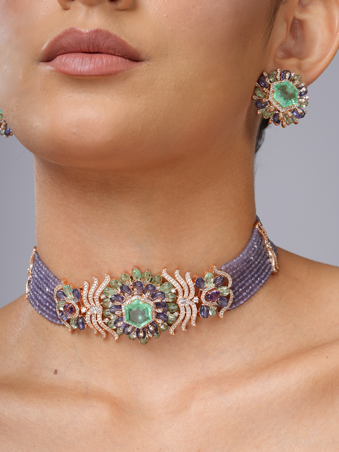 Verd Crown Necklace