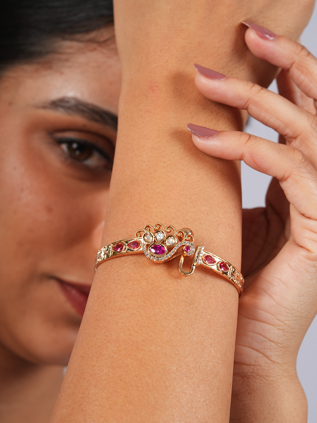 Ornate Ruby Bracelet