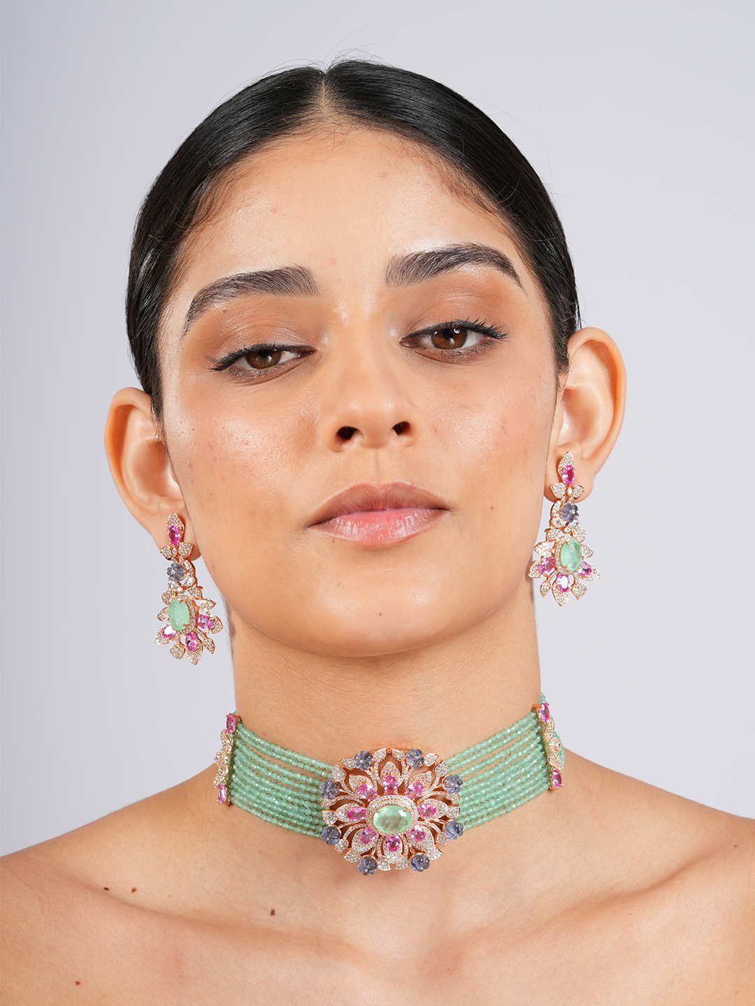 Aura Flower Necklace