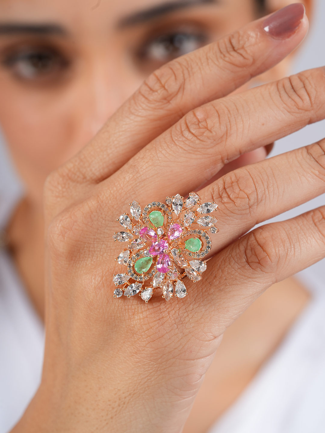 Blush Garden Ring
