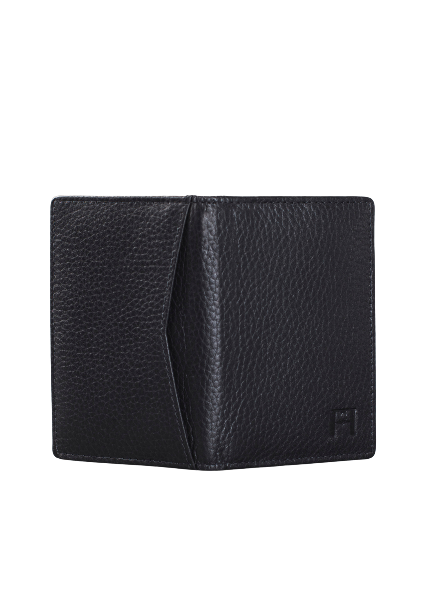 Petite Wallet, Leather with RFID Blocking, col. Black