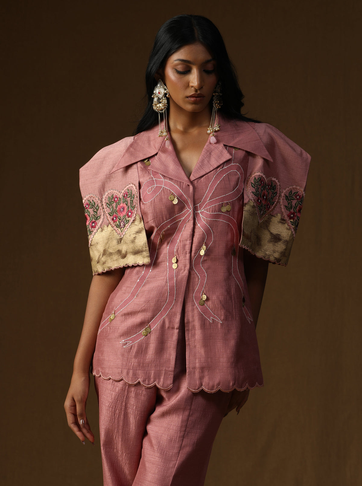 Chitra Gulab Noor – The Artisan Rooh Co-ord Set