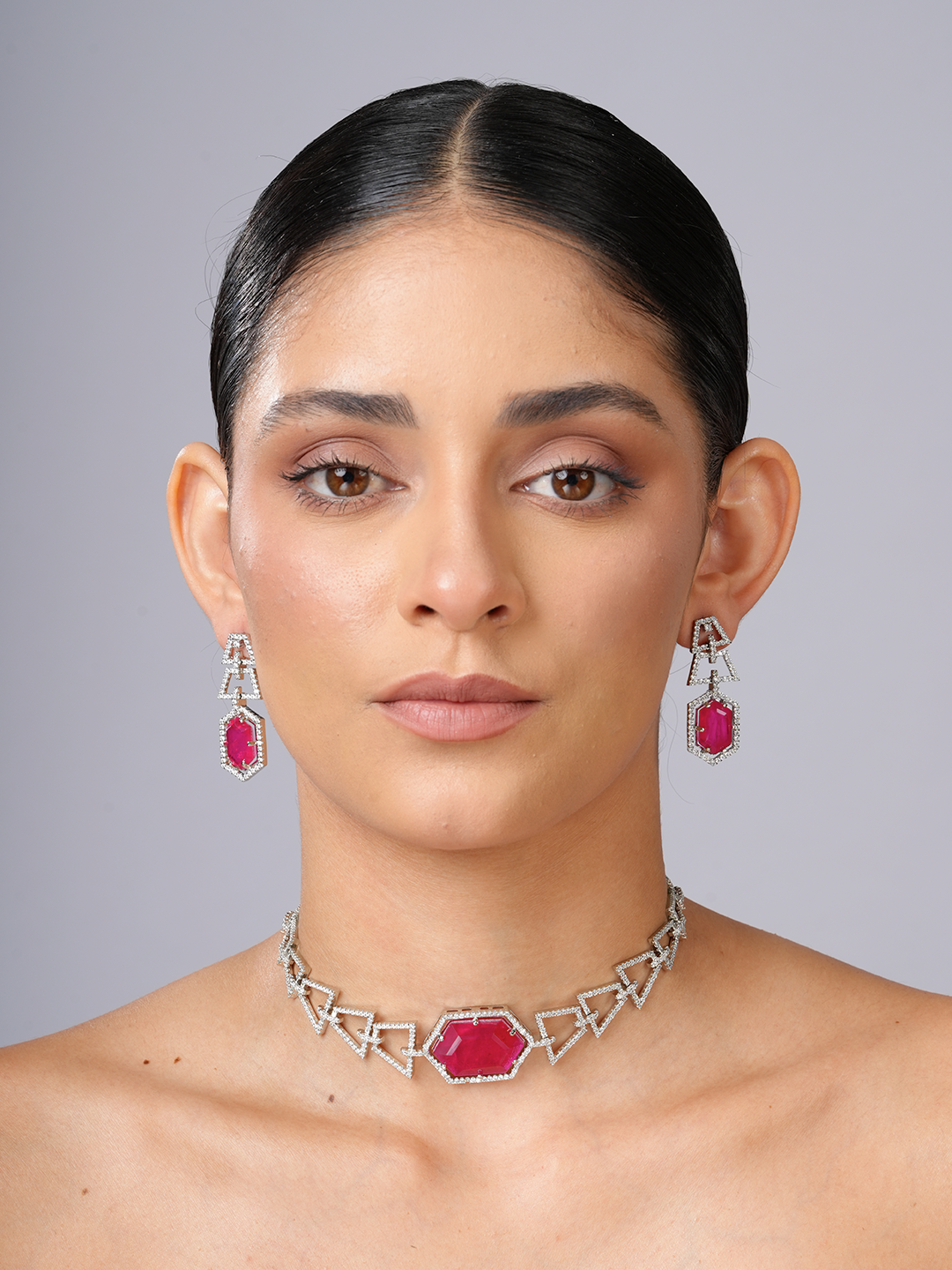 Crimson Ruby Necklace