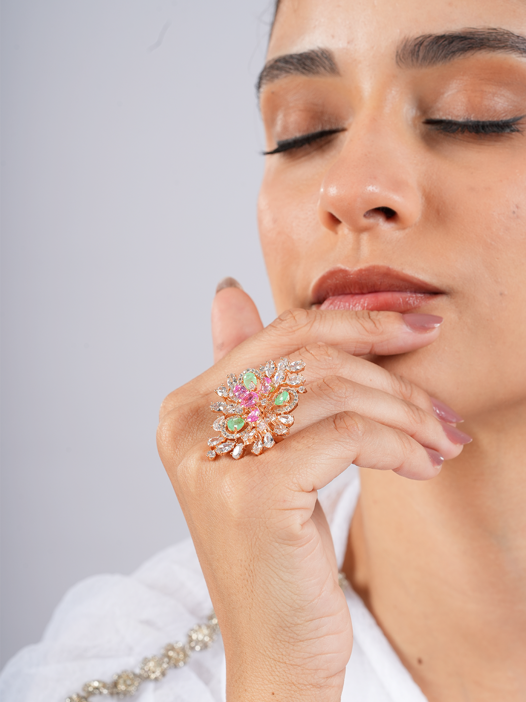 Blush Garden Ring