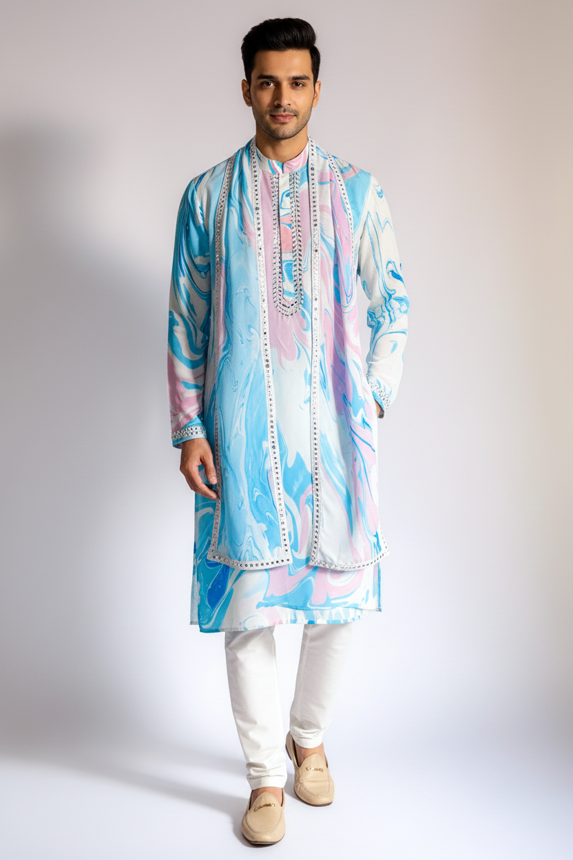 Kurta - Danish Pastel