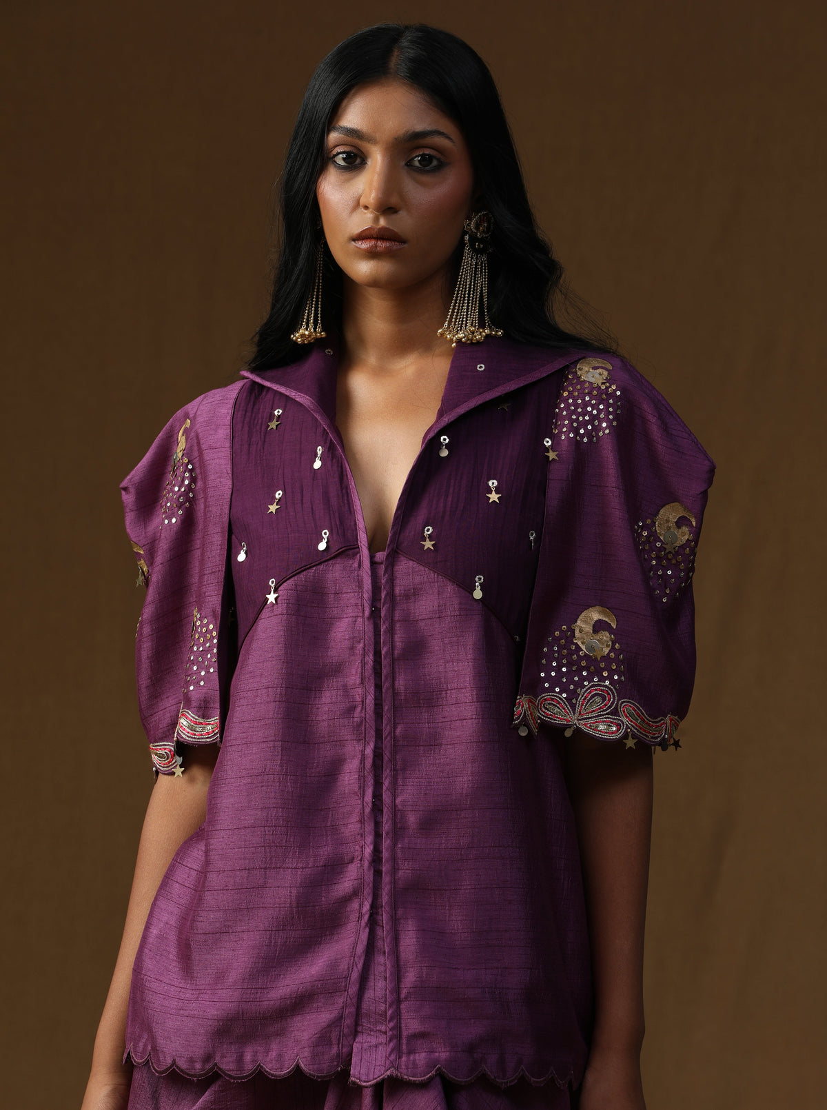 Rangadevi Jamuni – Draped Skirt Set