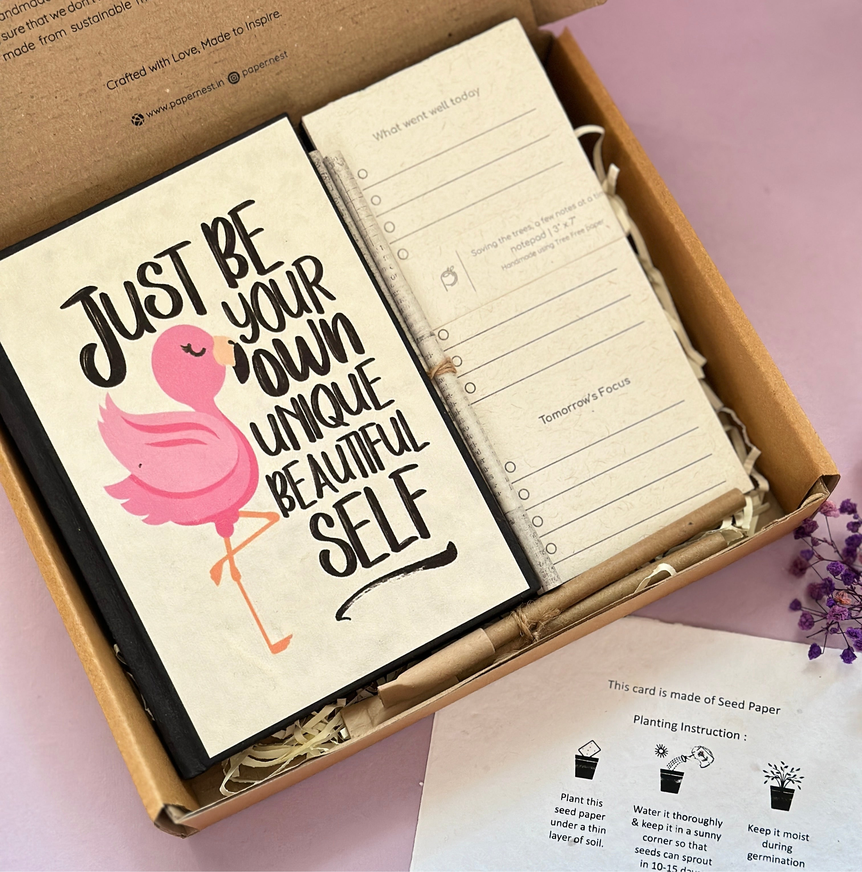 Sustainable Stationery Hamper for her