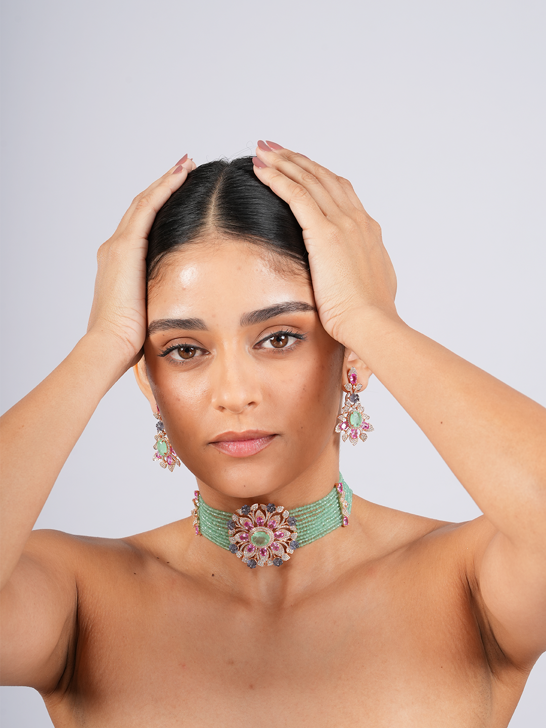Aura Flower Necklace