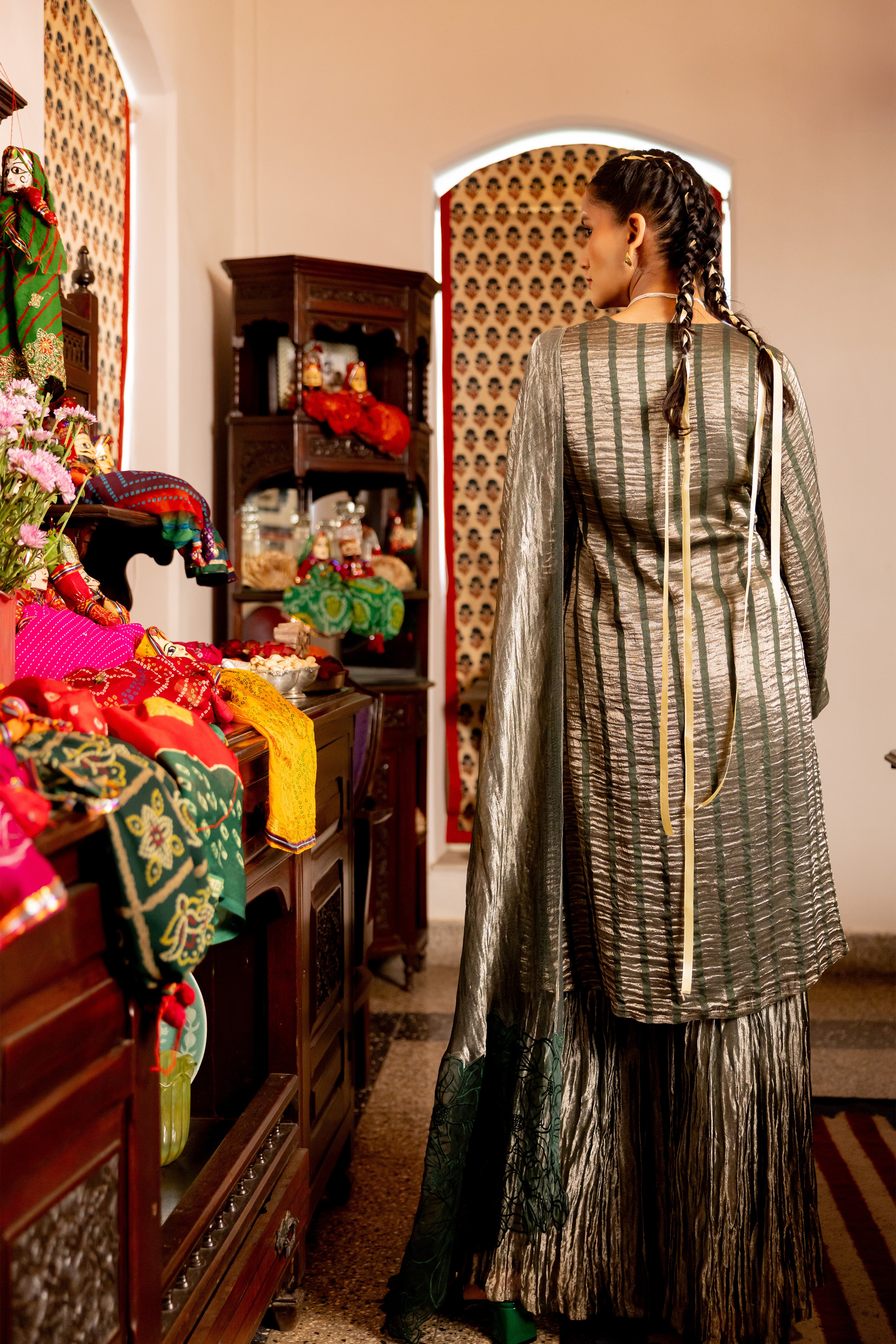 Bottle green set (Amyra)