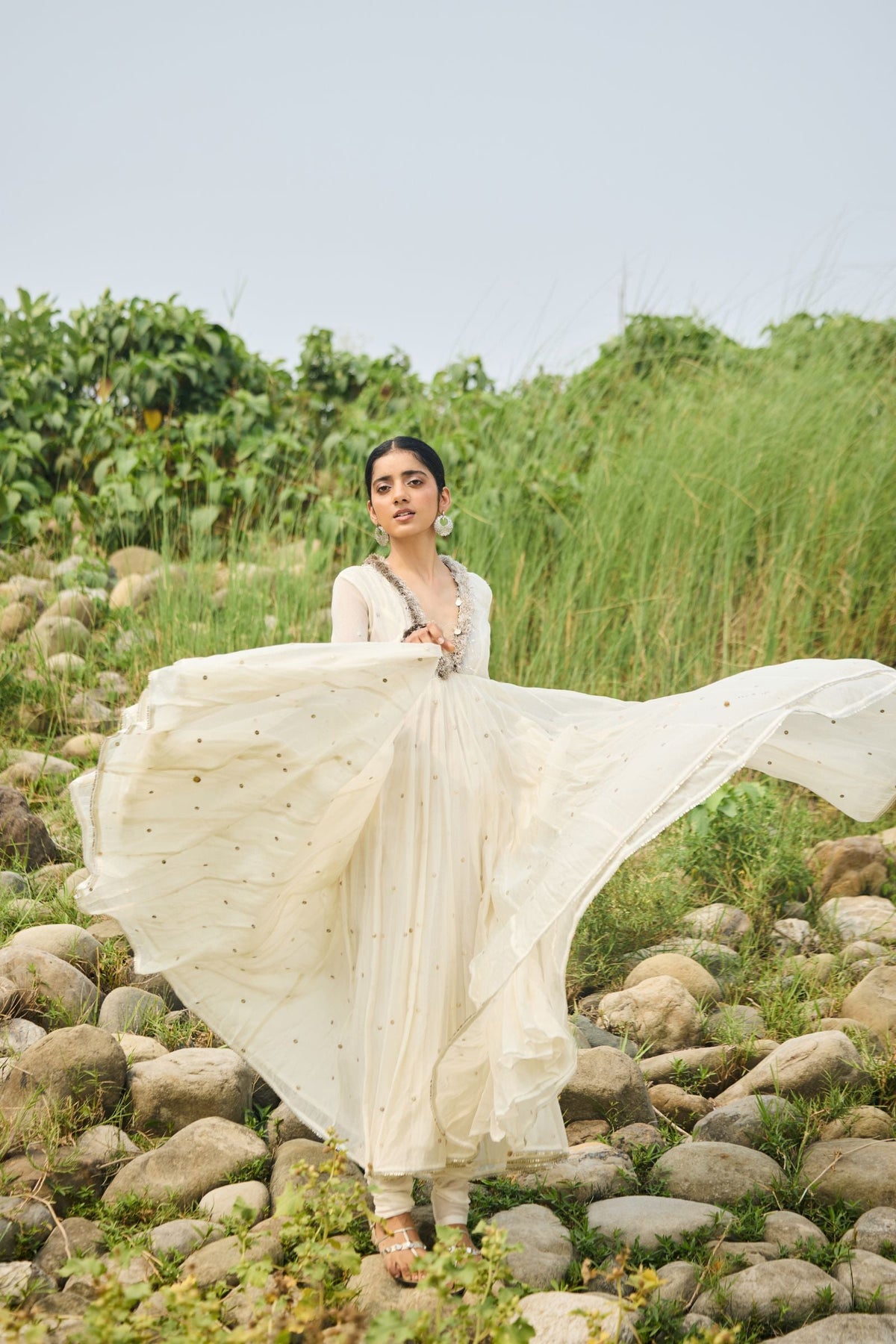 ANARKALI PAIRED WITH BLOUSE,CHURIDAR AND DUPATTA