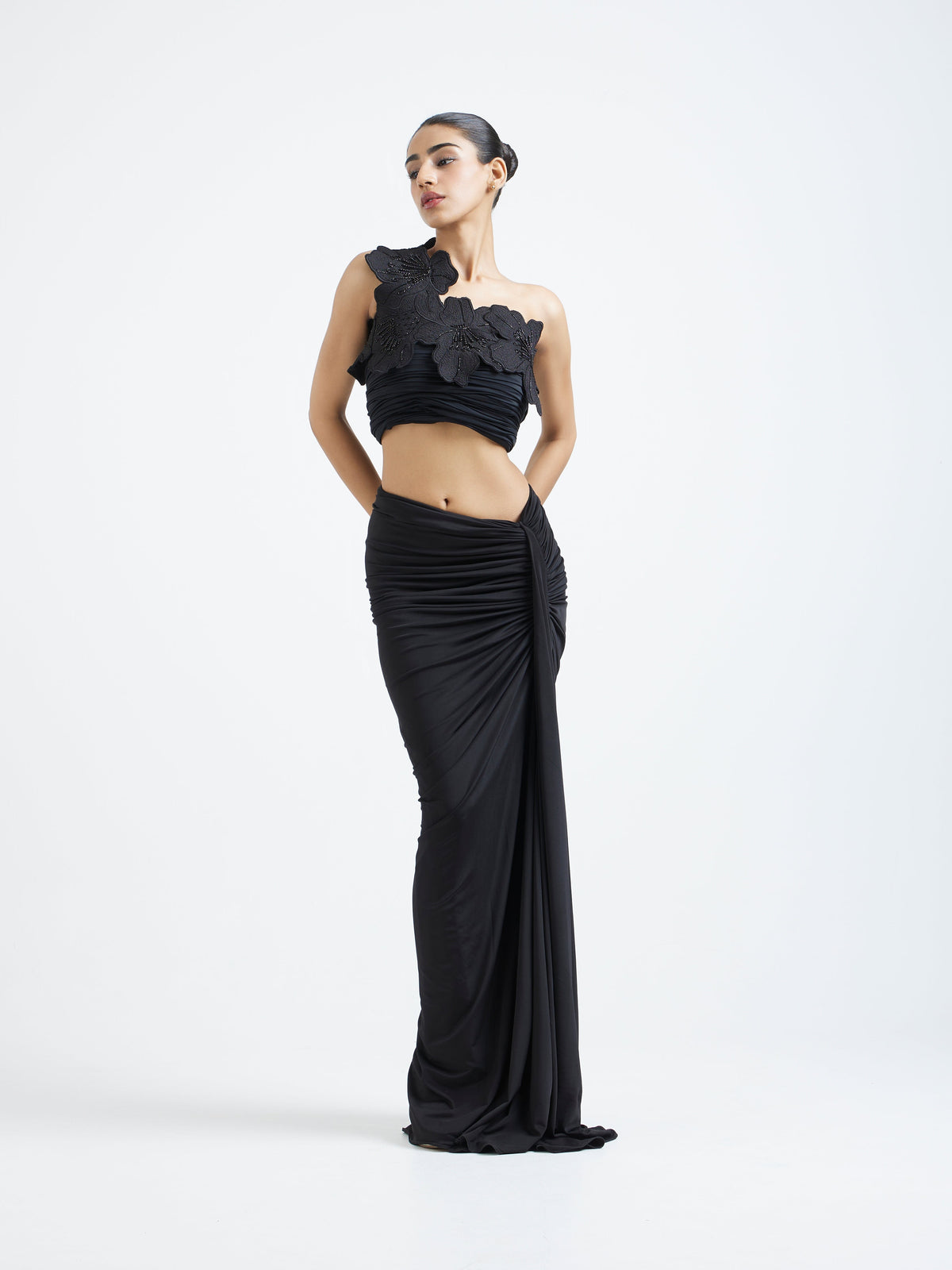 Detachable Floral Overlay