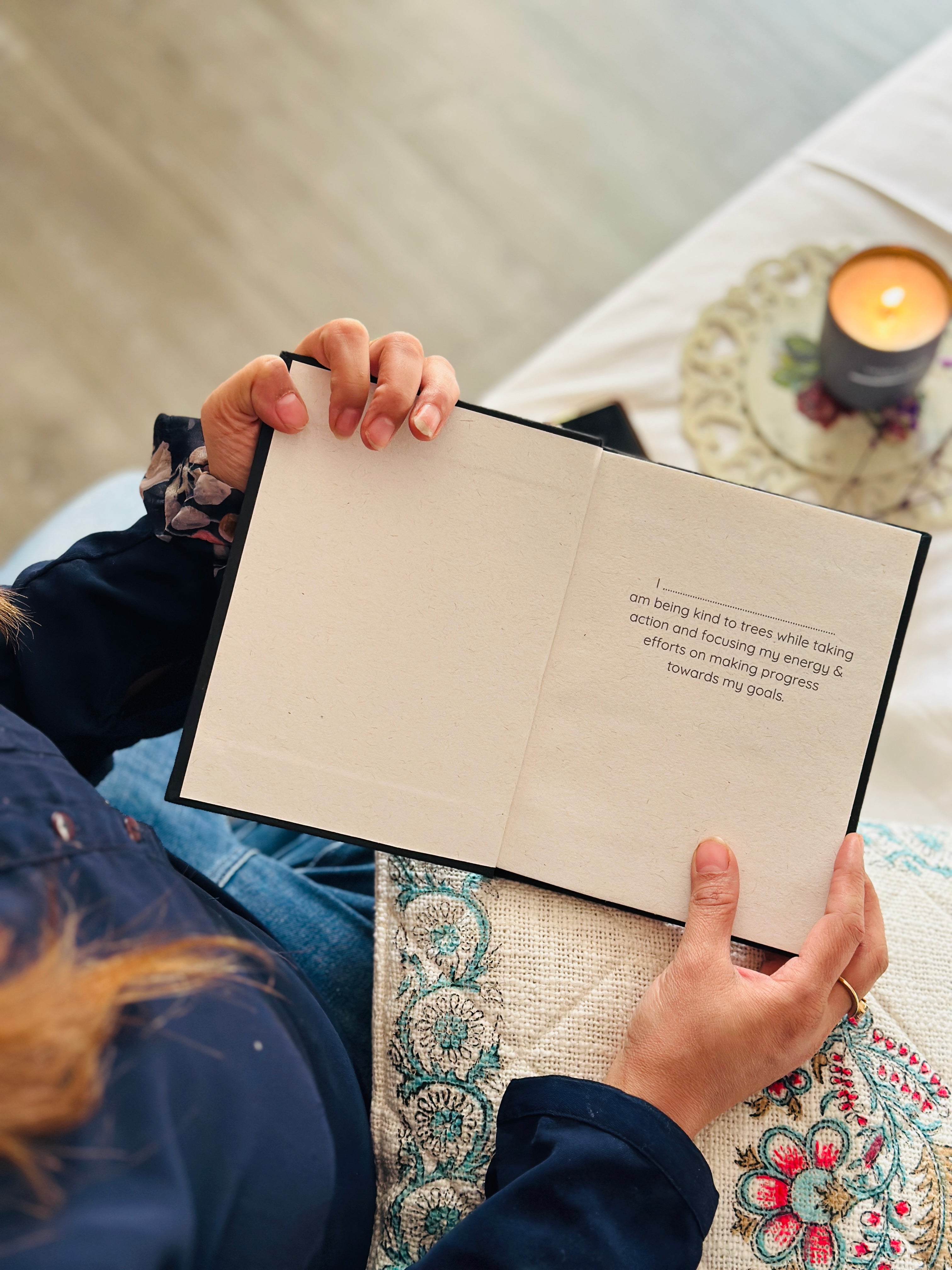 Handmade Planner journal - Blue