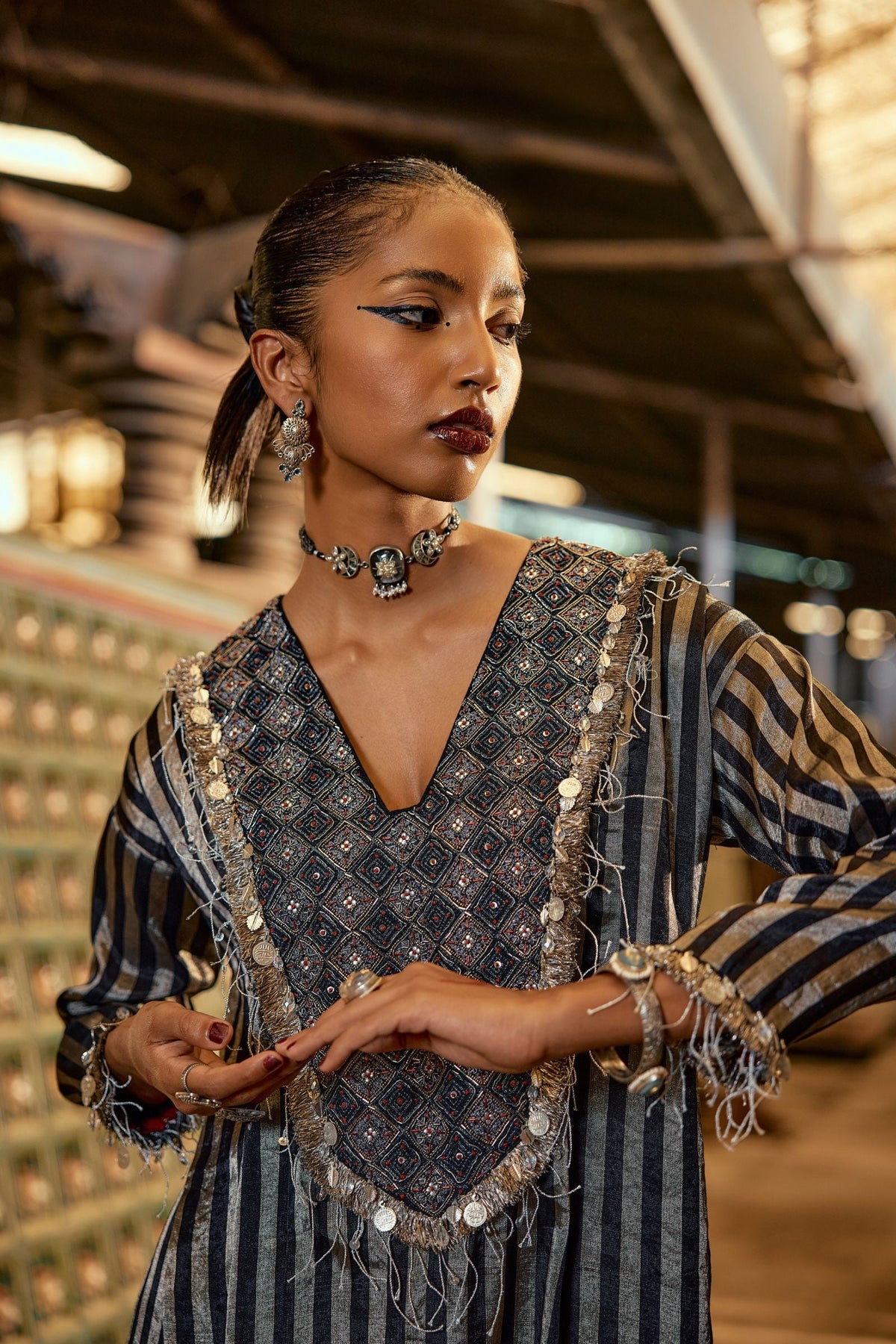 KAFTAN WITH PANTS