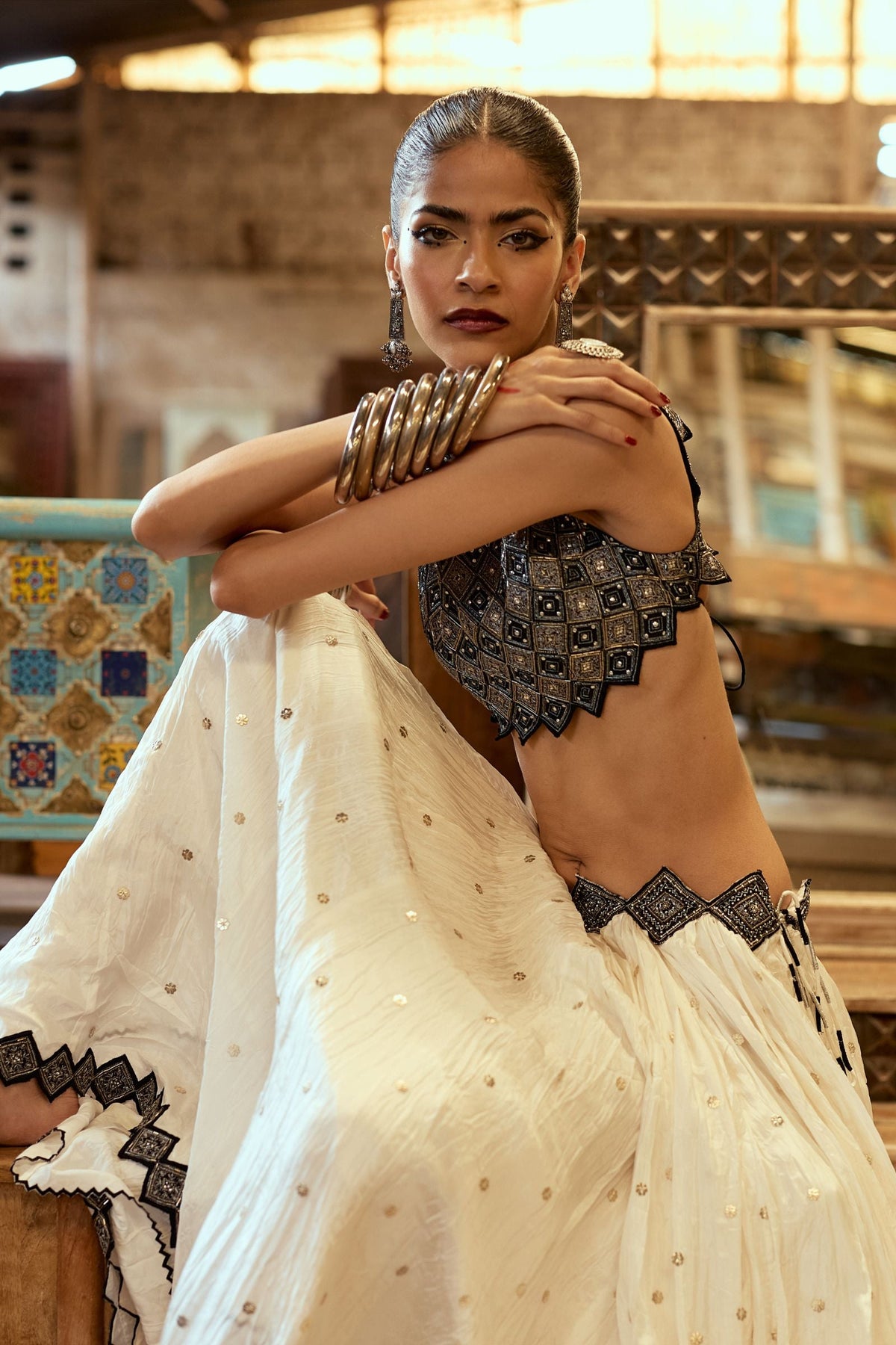 LEHENGA PAIRED WITH BLOUSE AND DUPATTA