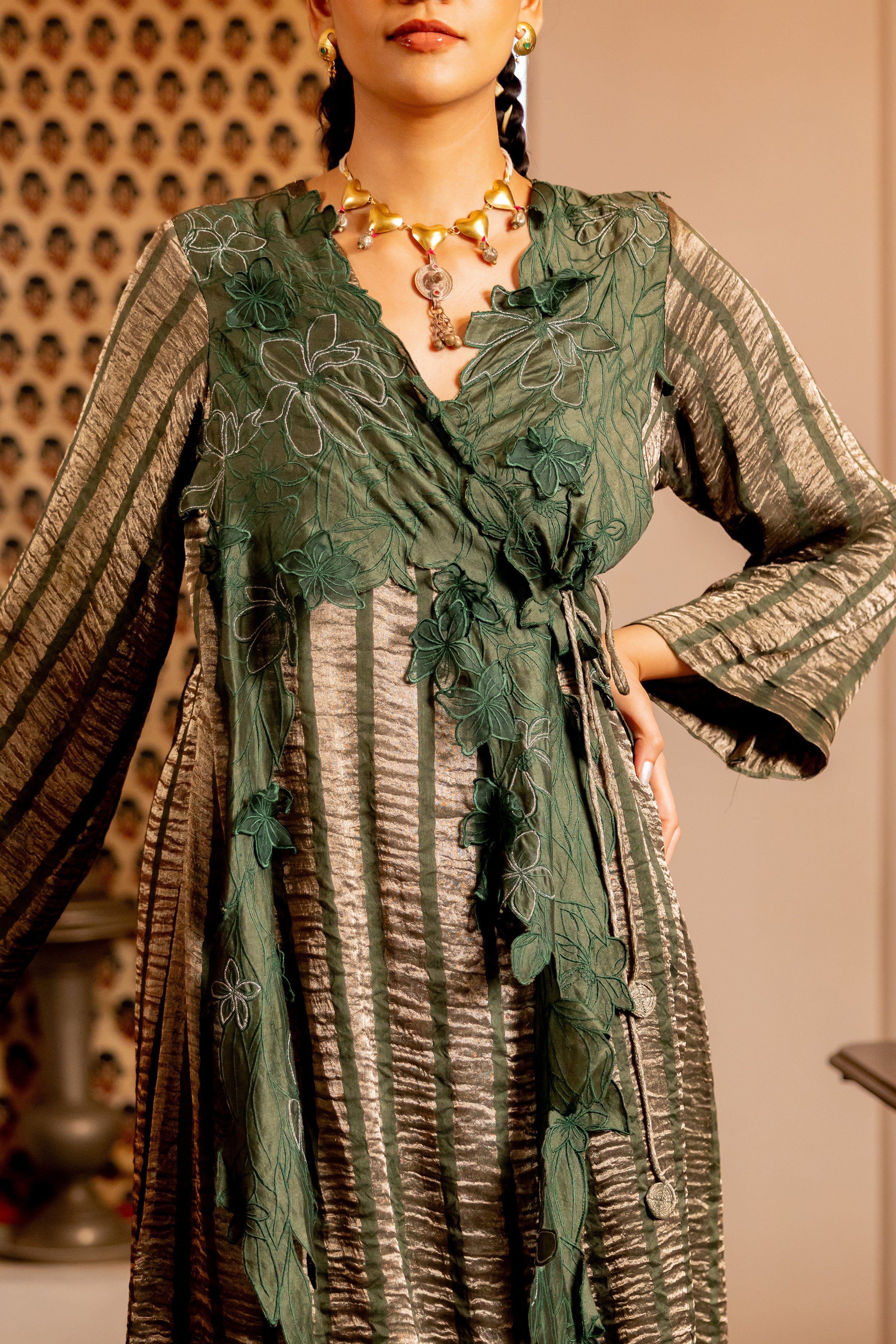 Bottle green set (Amyra)