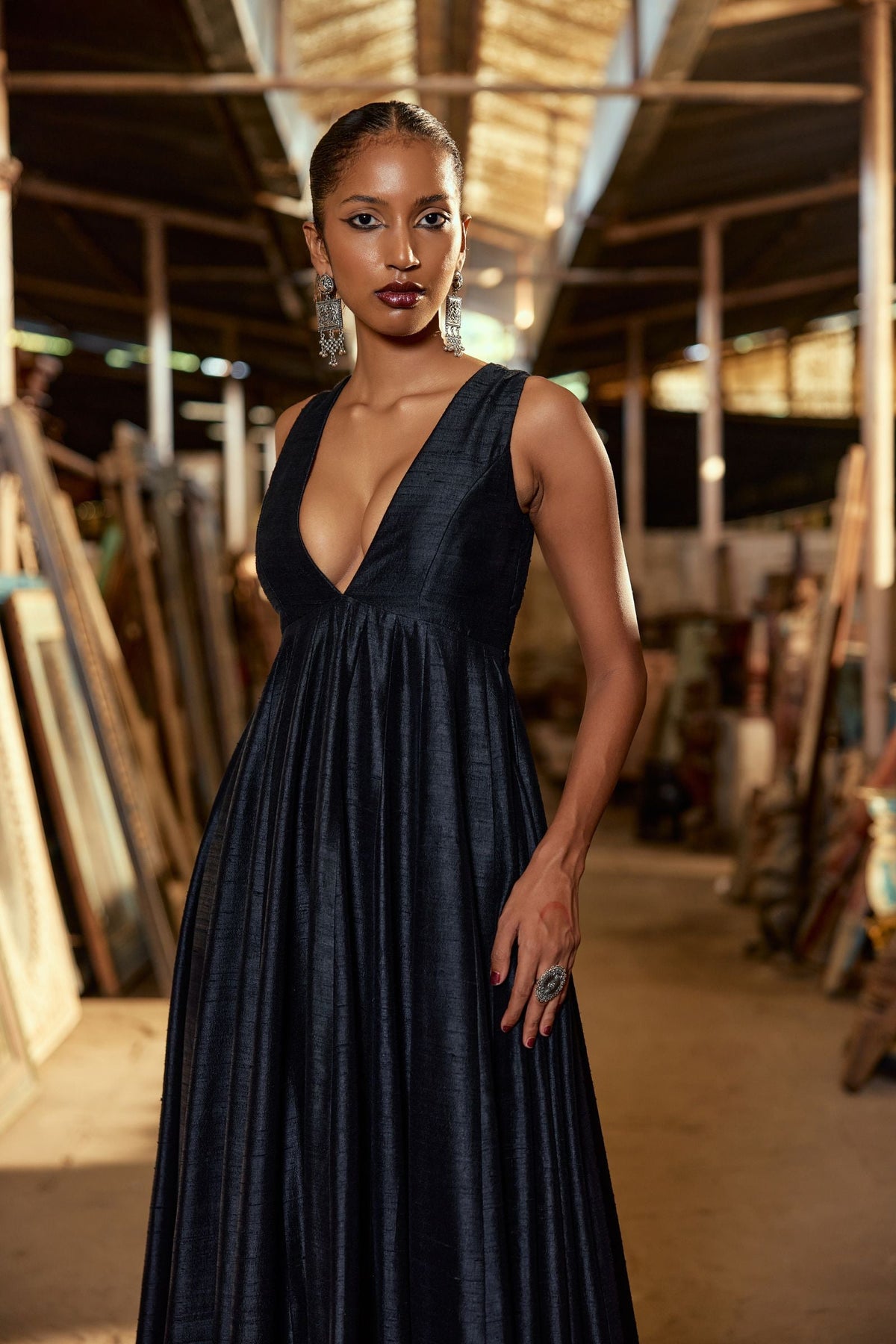 FLOOR LENGTH GOWN