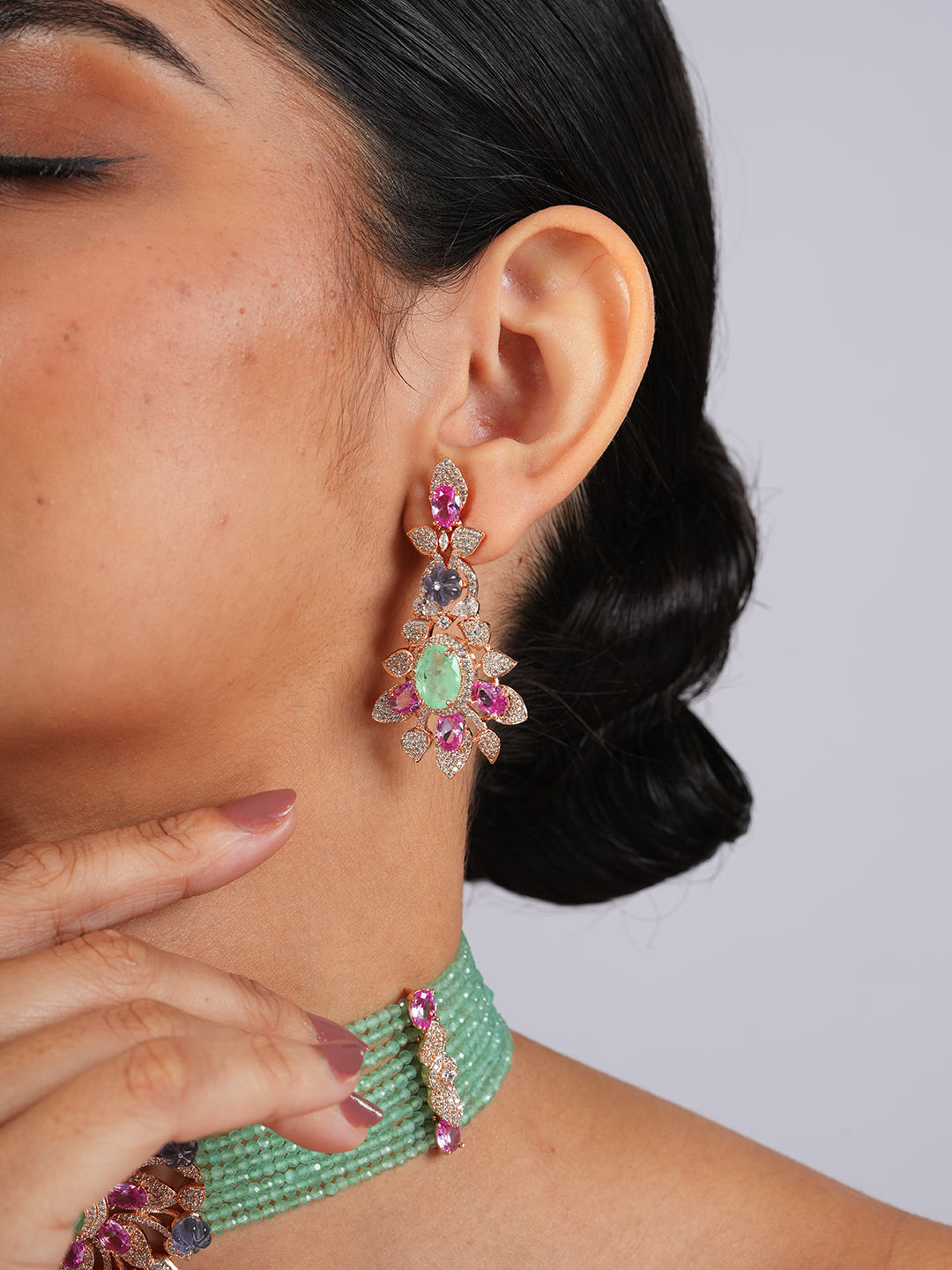 Aura Flower Necklace