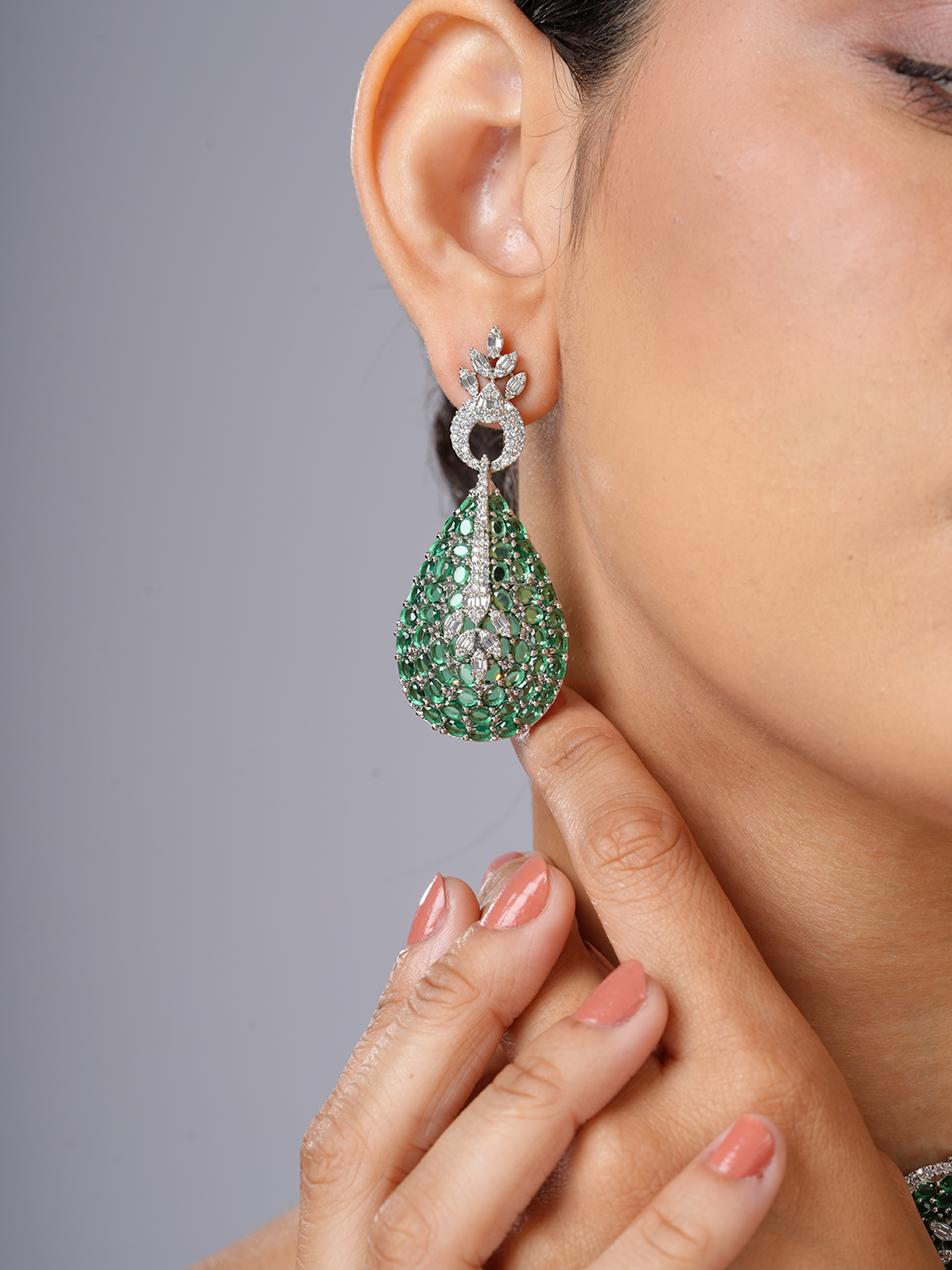Emerald Illusion Necklace