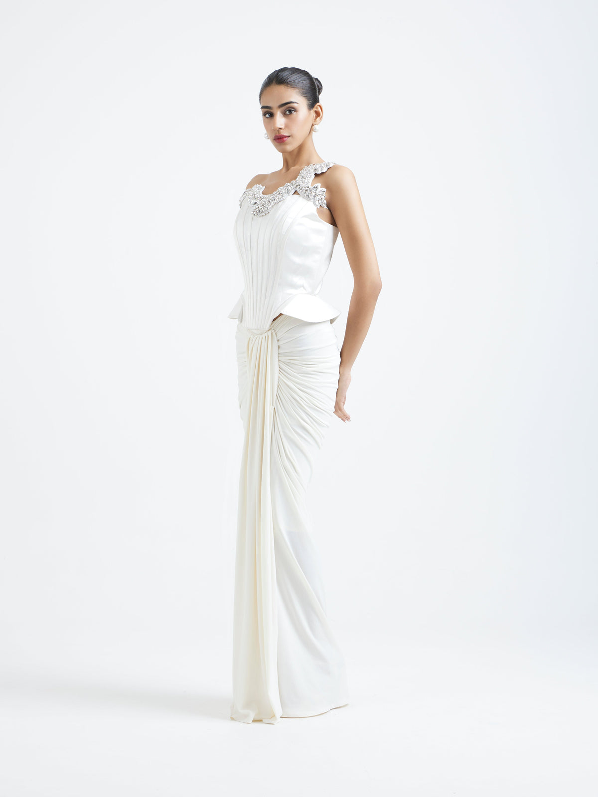Reem + Detachable Embellished Overlay