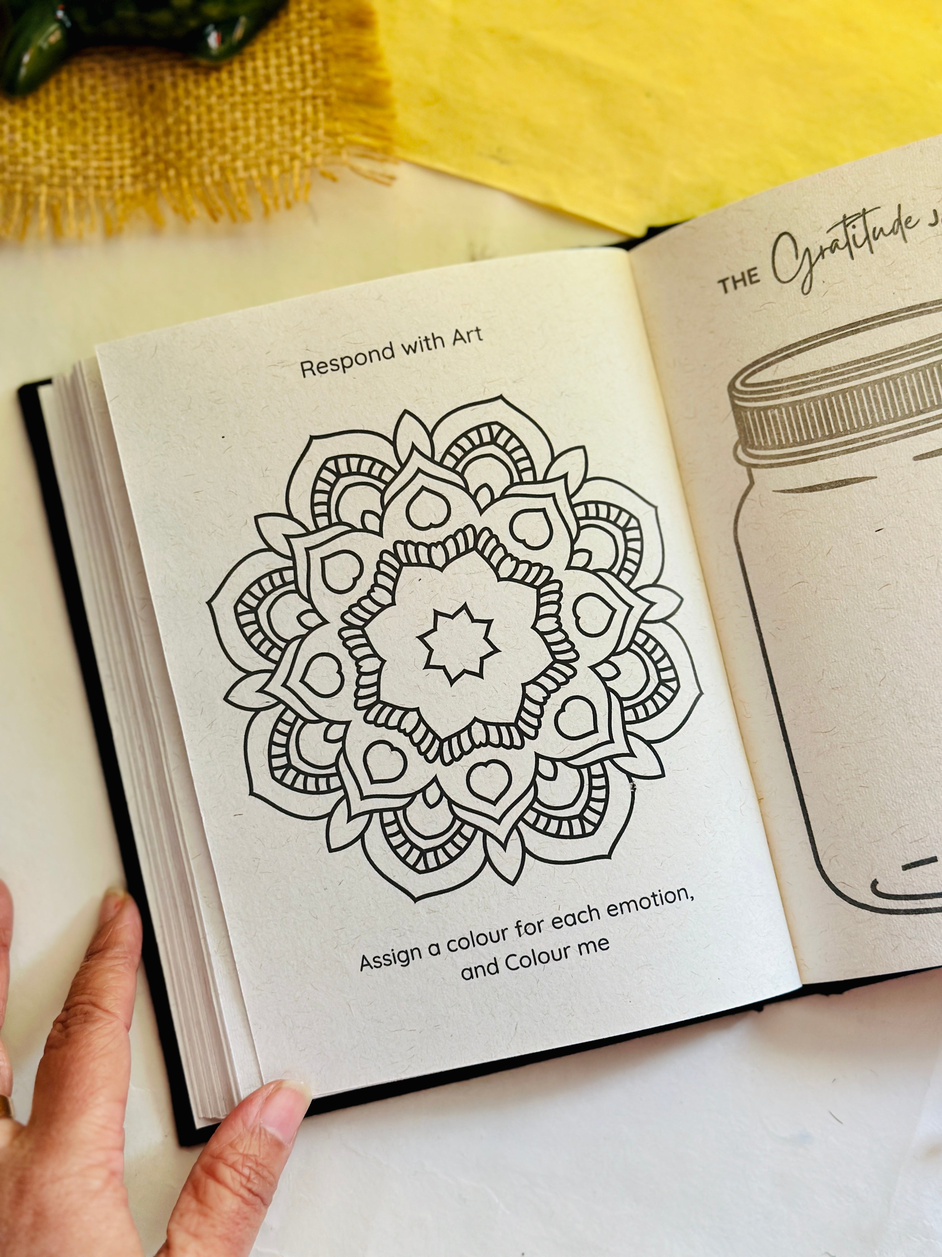 Gratitude journal - Pink Garden