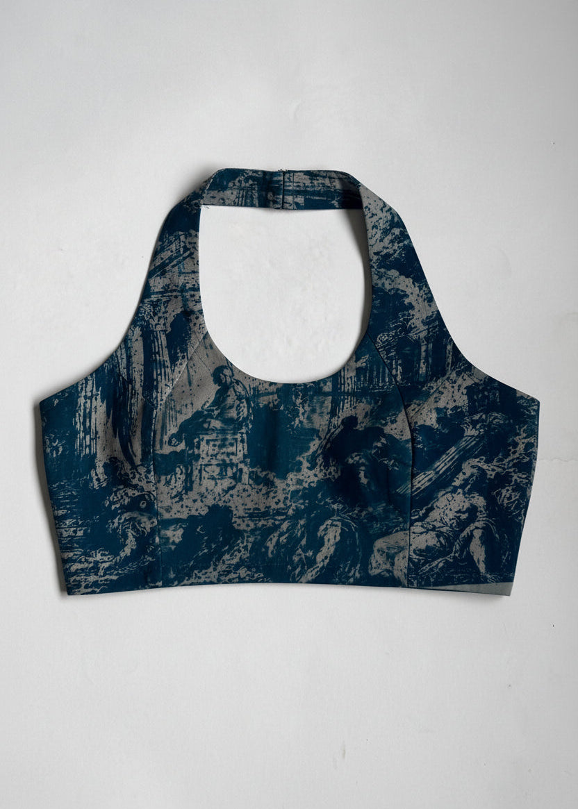 Odyssey Halter Top - Handmade Sunprinted