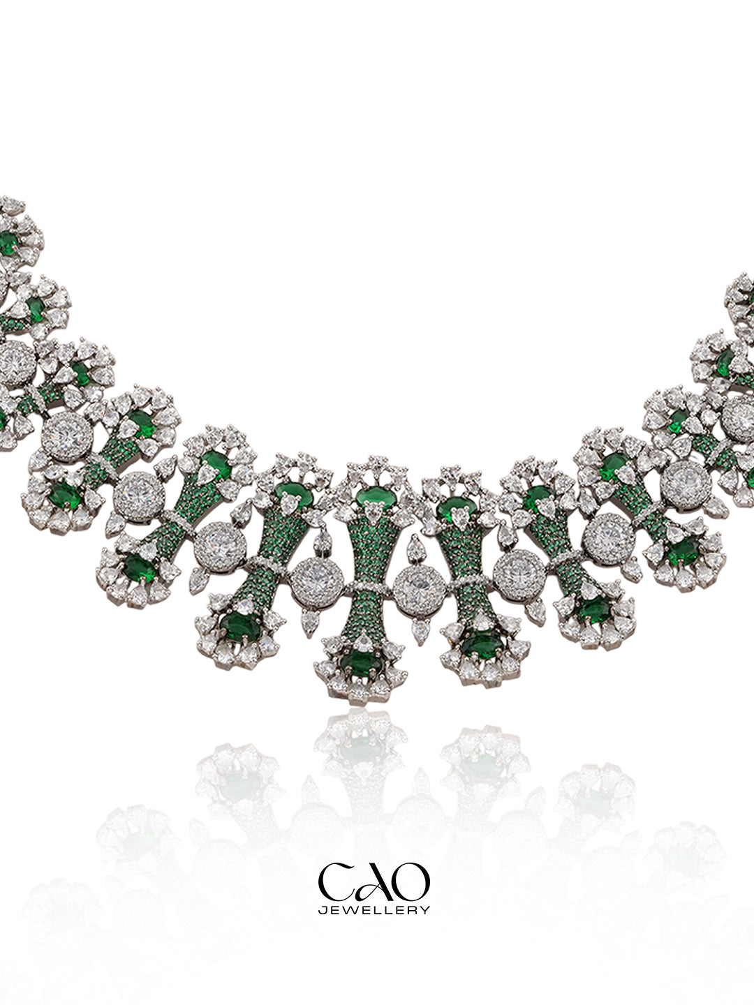Emerald Cascade Necklace