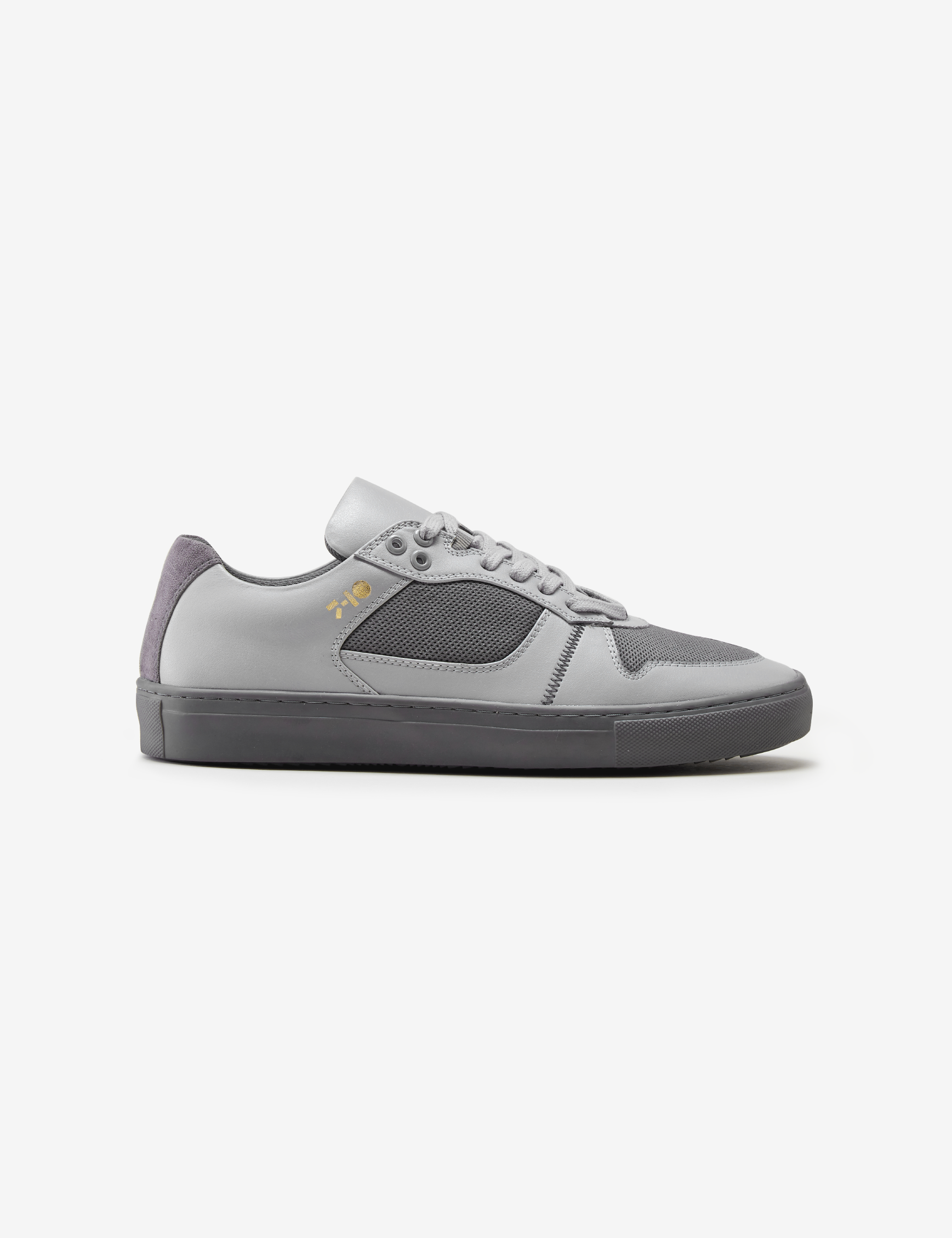 Grey Low-Top Sneakers Men