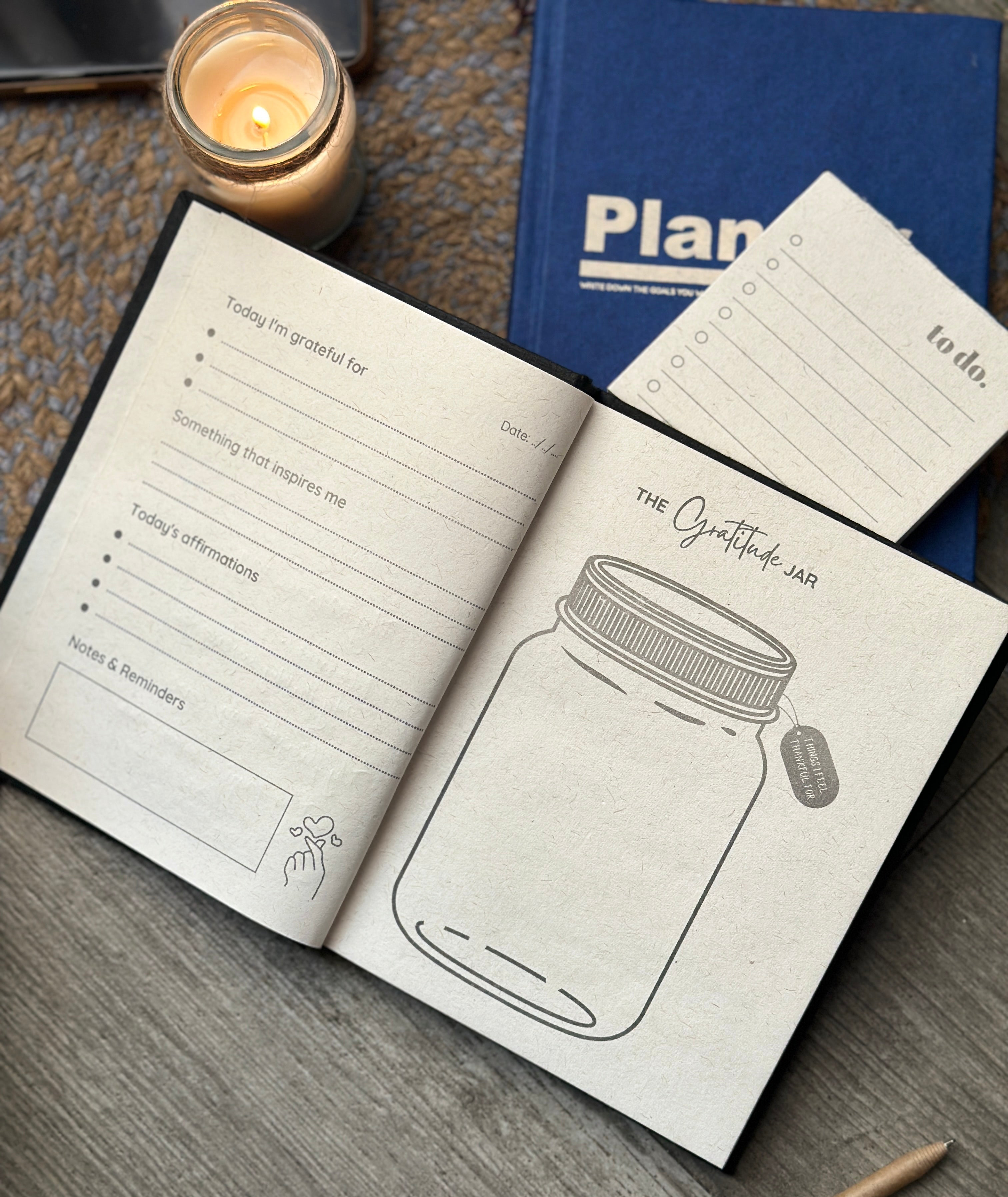 Gratitude journal - Pink Garden