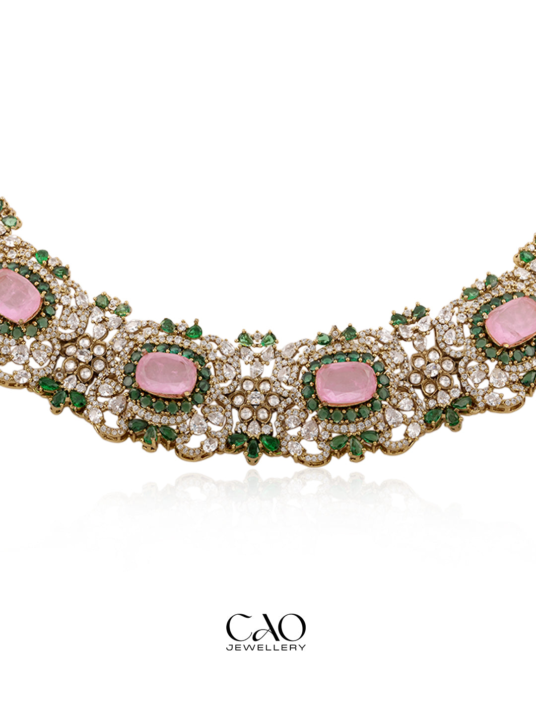 Pink Regent Necklace