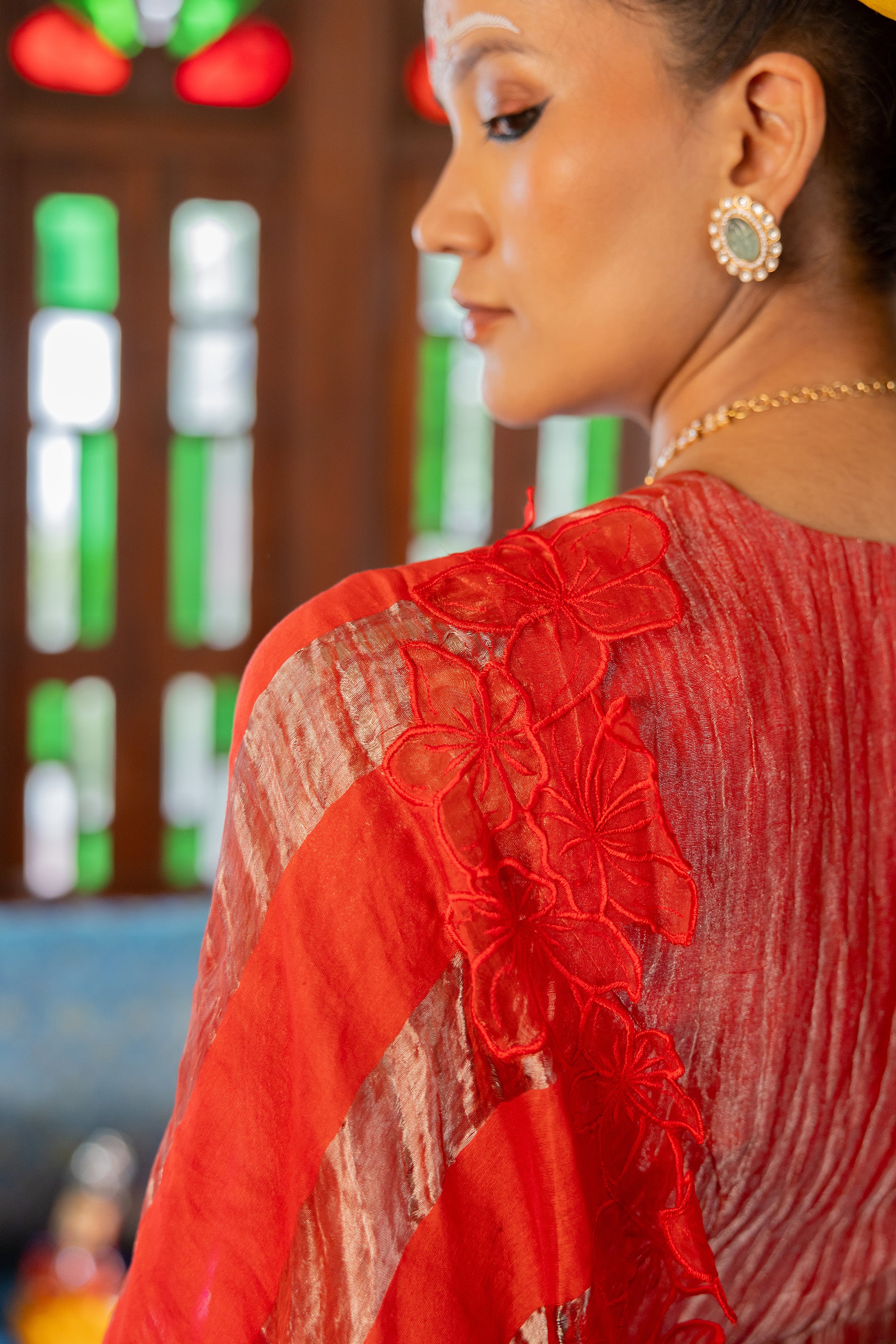 RED SAREE (Rohini)