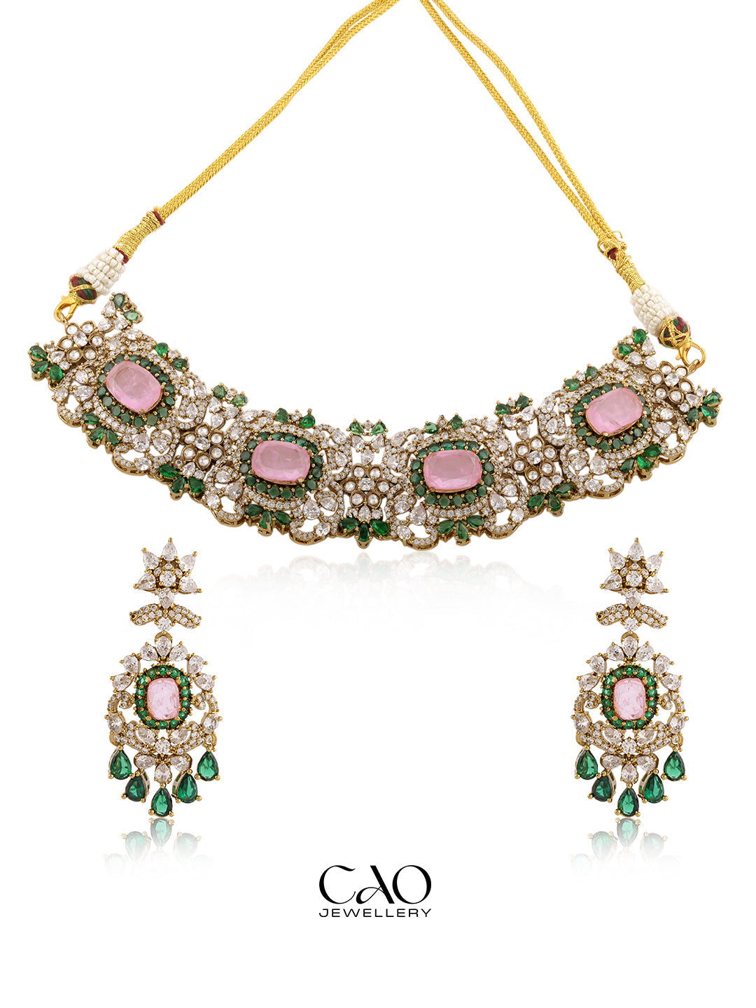 Pink Regent Necklace