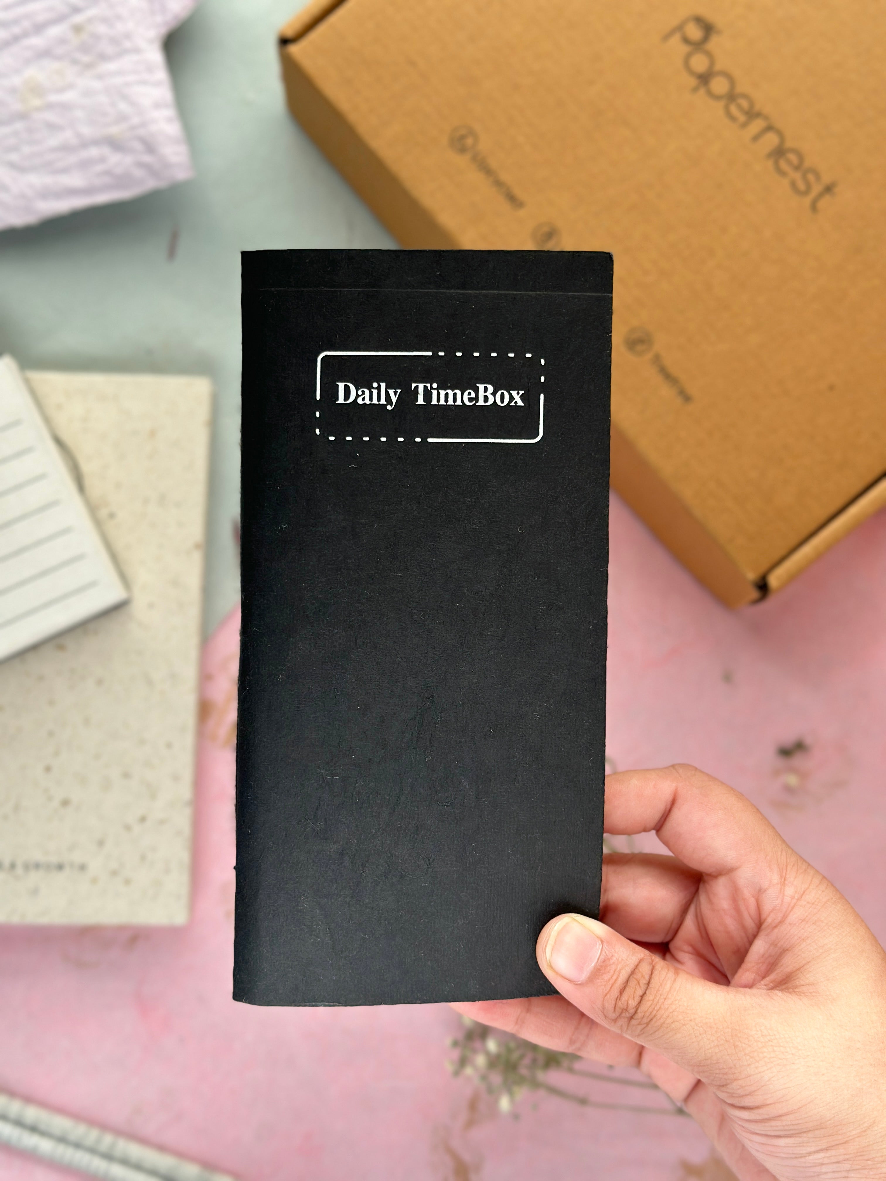 Sustainable 'Time management' Hamper - Classic Black