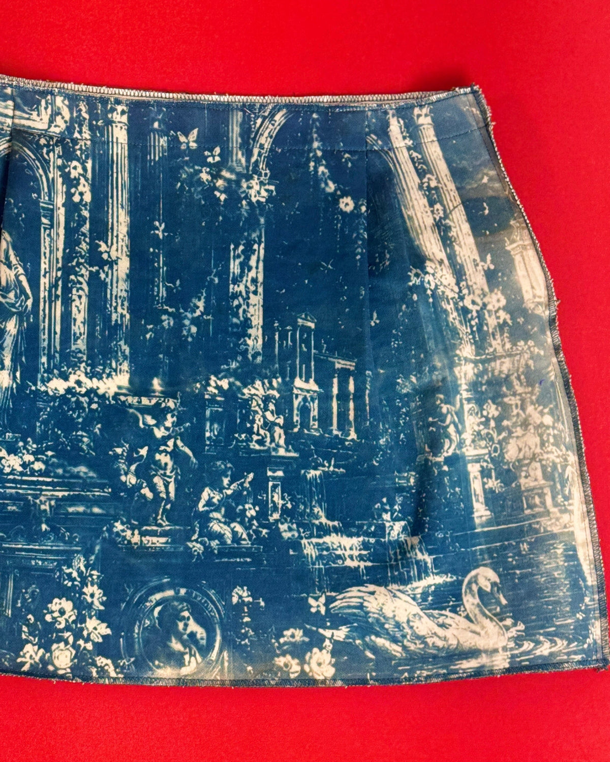 Roman reverie denim skirt