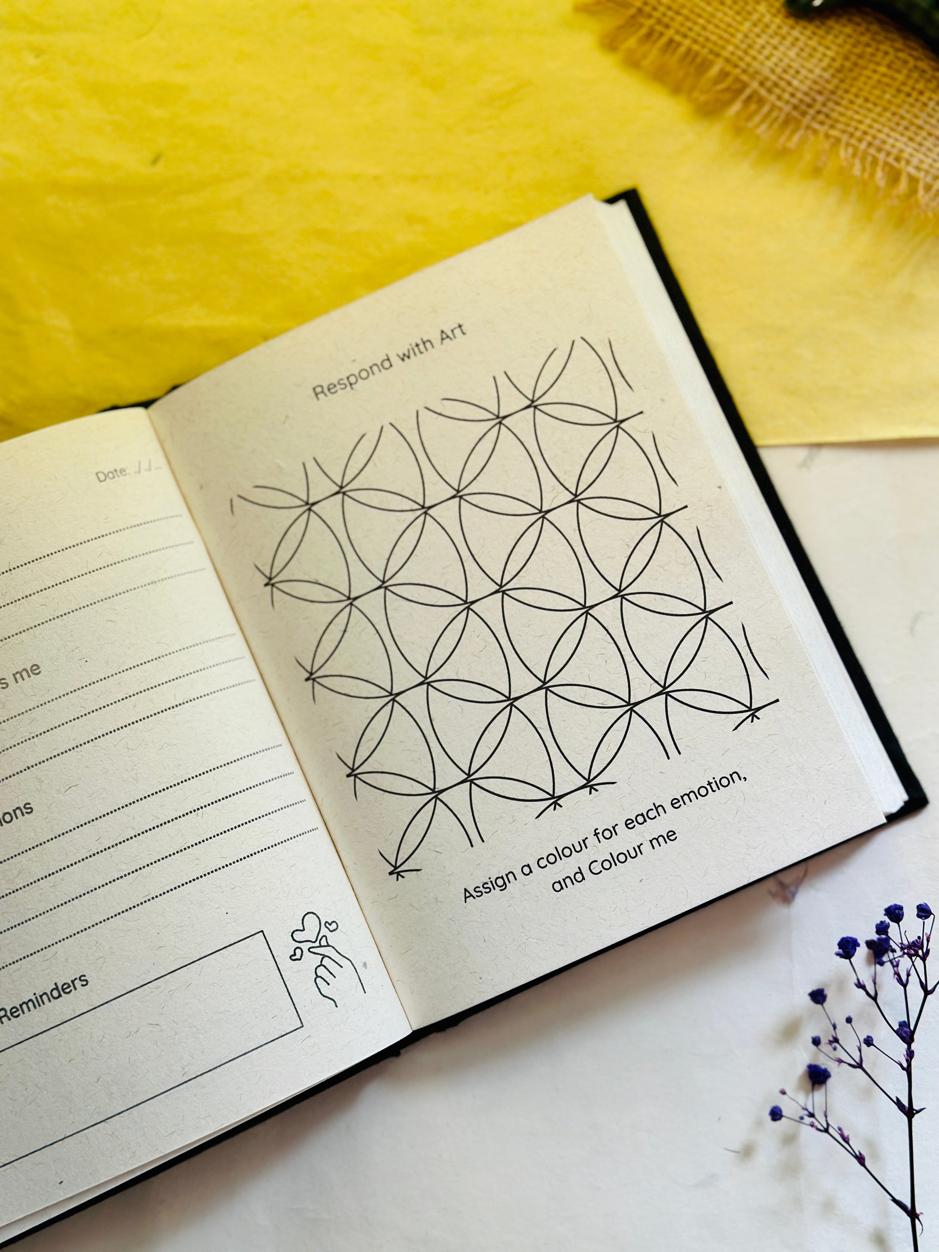 Gratitude journal - Pink Garden