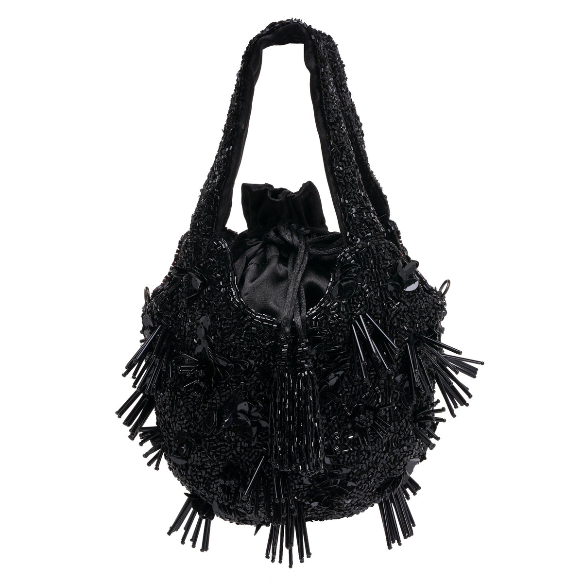 Black Glow Clutch Bag