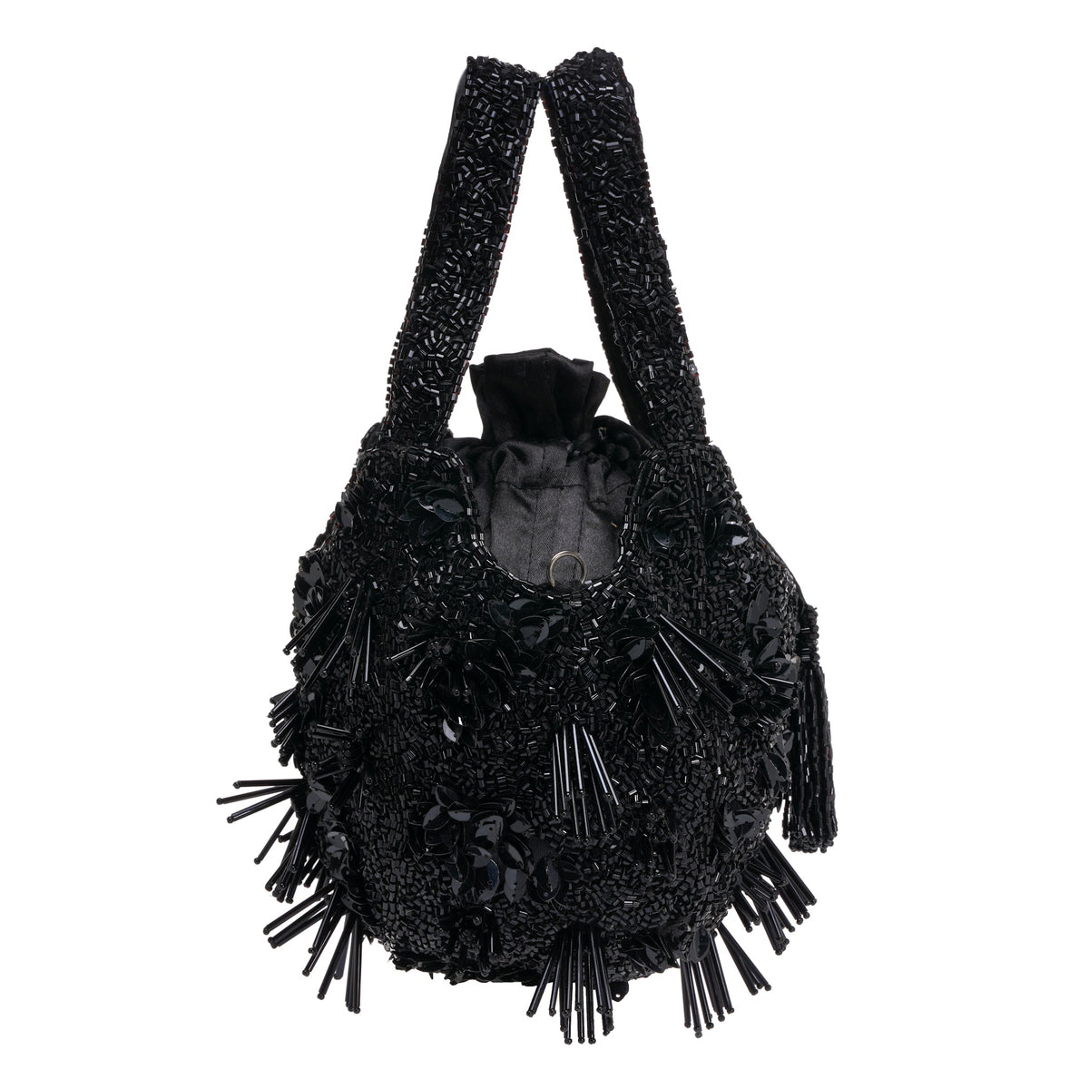 Black Glow Clutch Bag