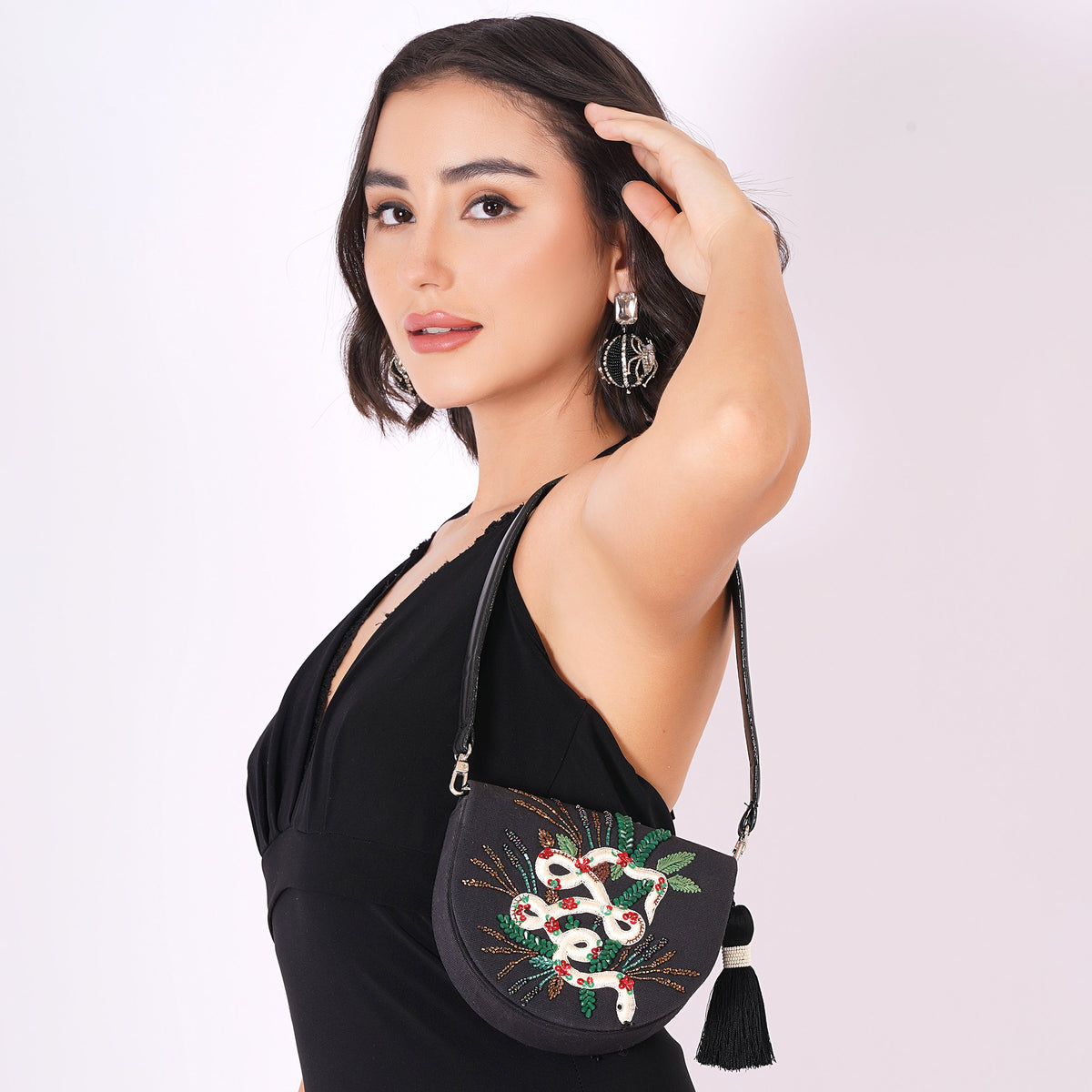 Kiss Serpent Clutch Bag