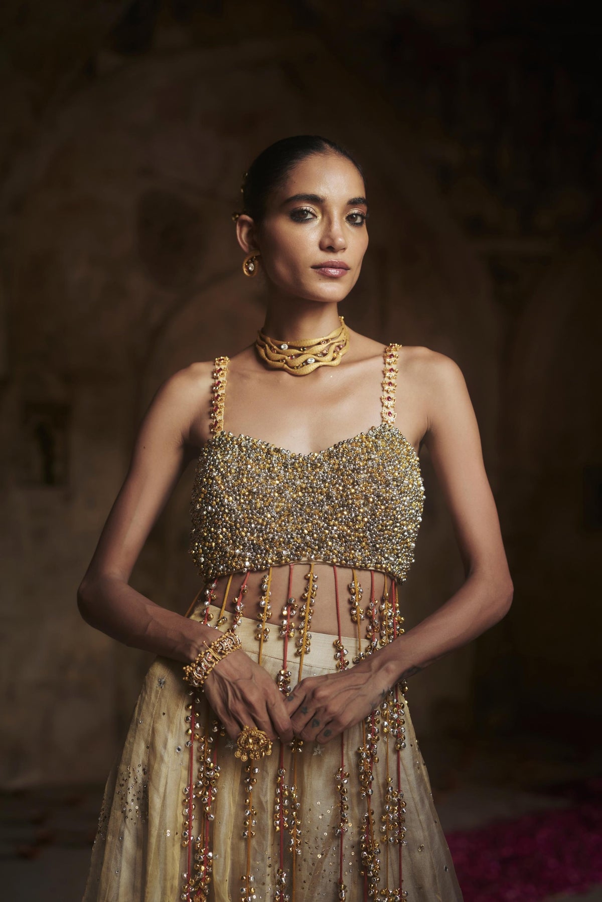 Arohan Sharara Set | Kundalini Collection