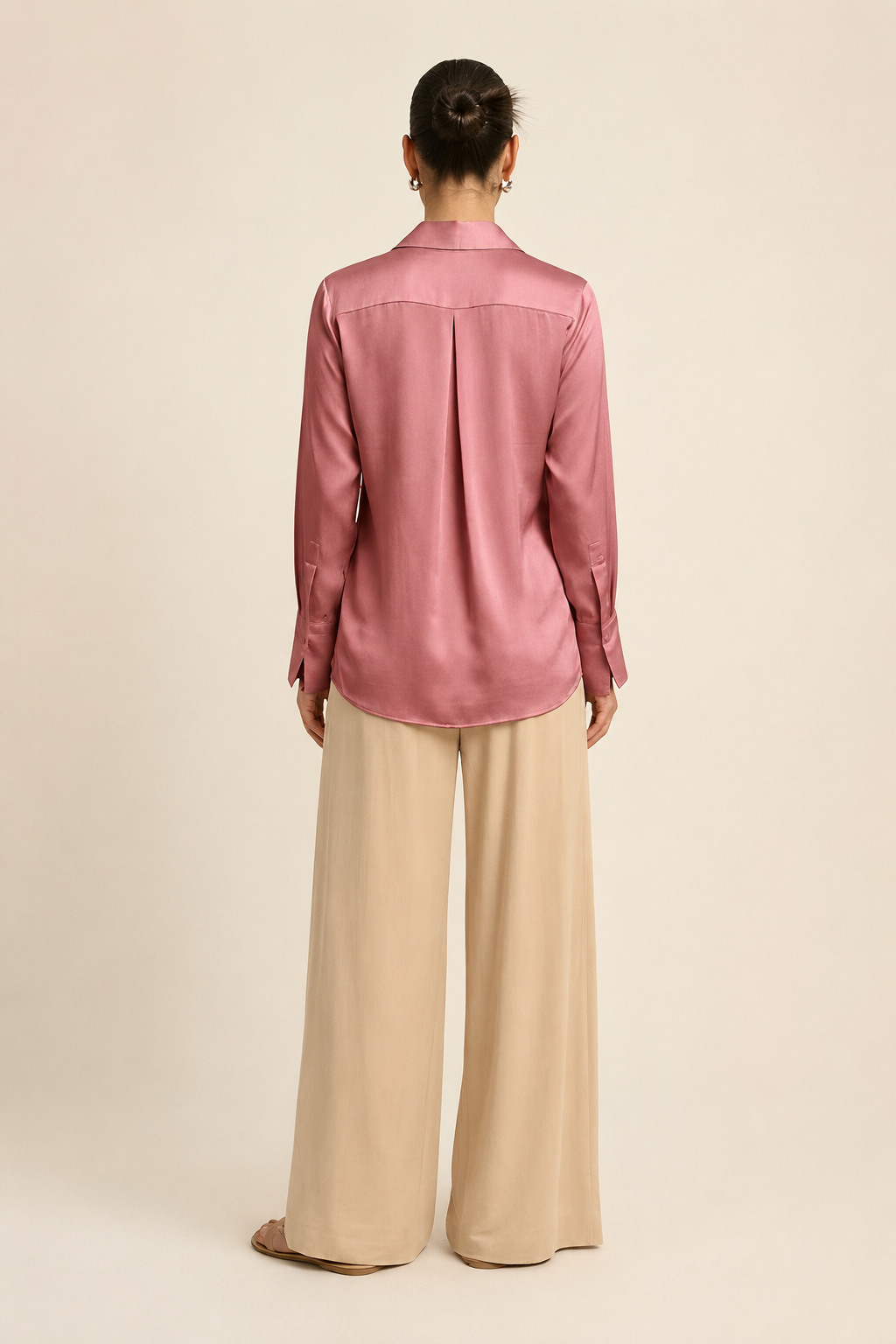 Brick Red Loop Blouse
