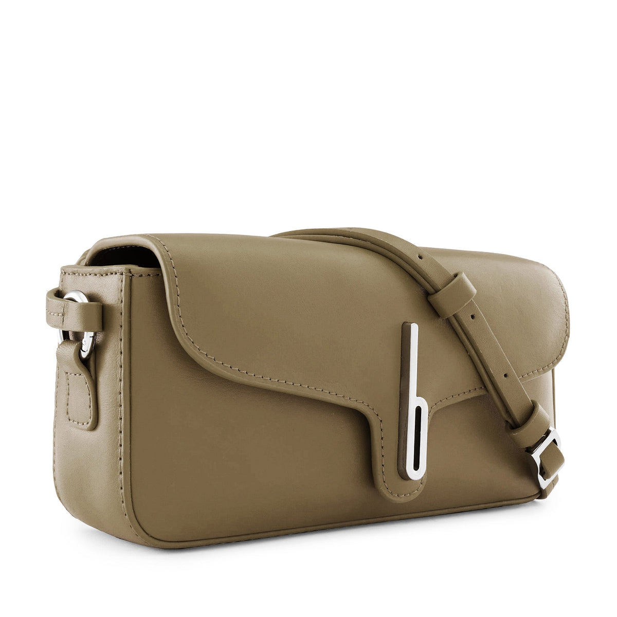 CLAUDIA MINI CROSSBODY NAPPA WOOD