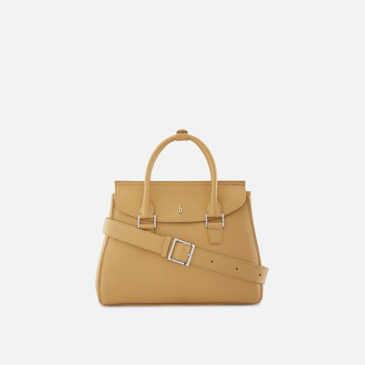 COCO SATCHEL MEDIUM PEBBLE BISQUE